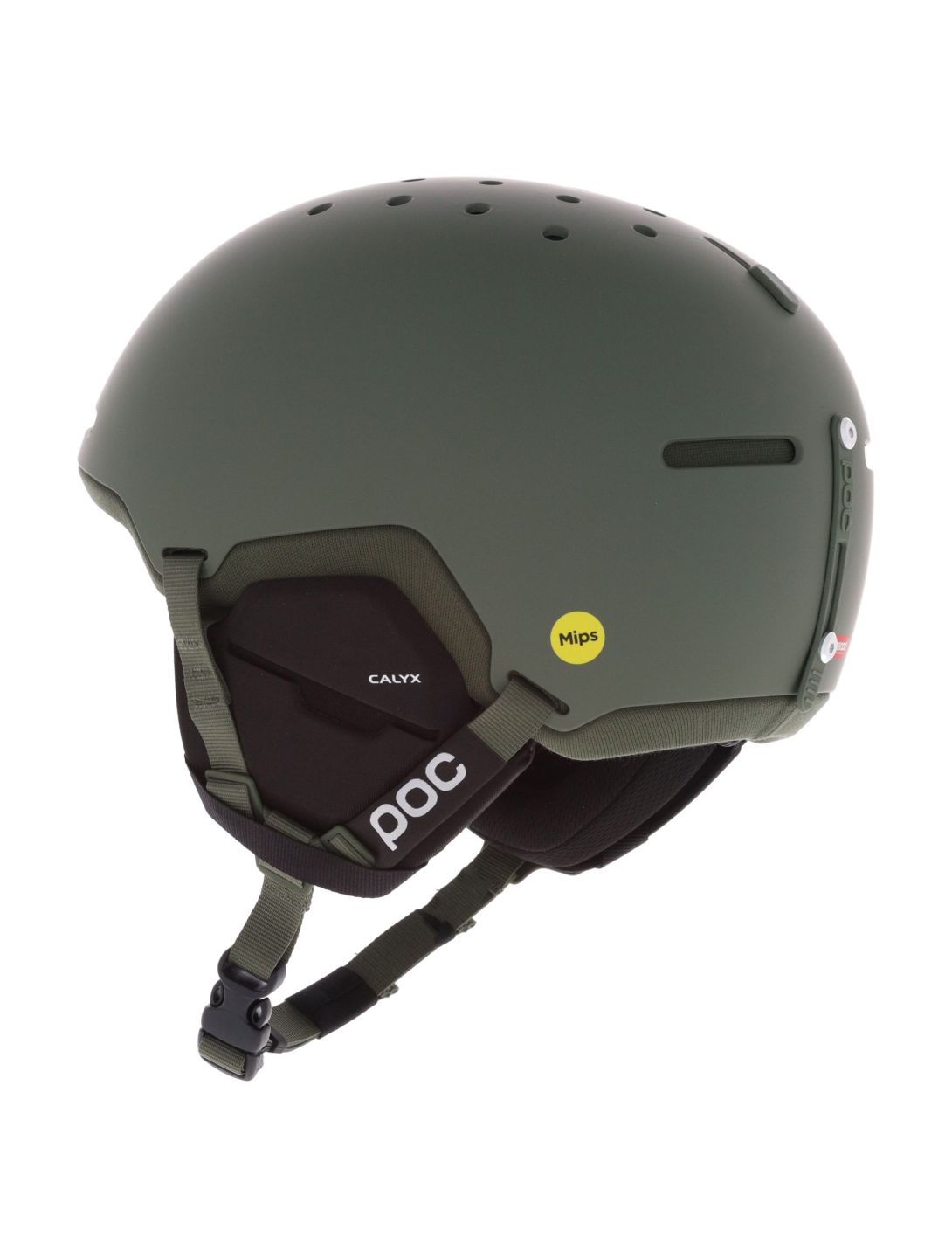 POC, Calyx casco unisex Epidote Green Matt verde 