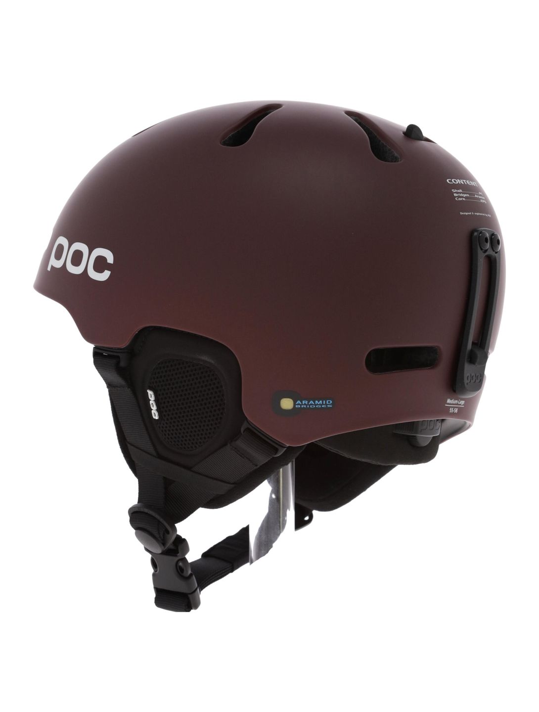 POC, Fornix MIPS casco unisex Garnet Red Matt rojo 