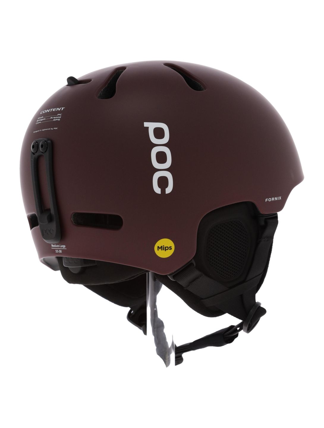 POC, Fornix MIPS casco unisex Garnet Red Matt rojo 