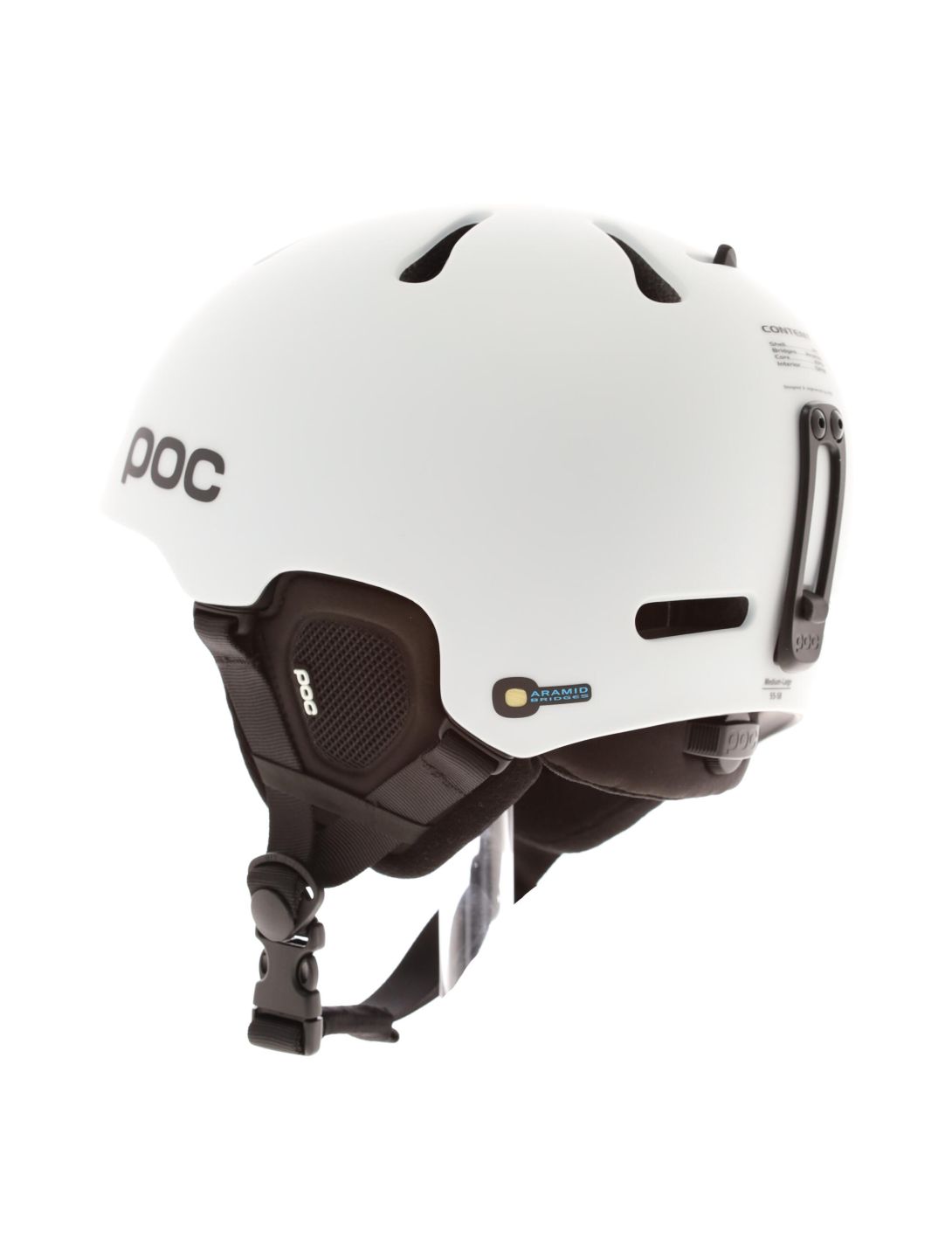 POC, Fornix Spin casco unisex hyrdrogen blanco 