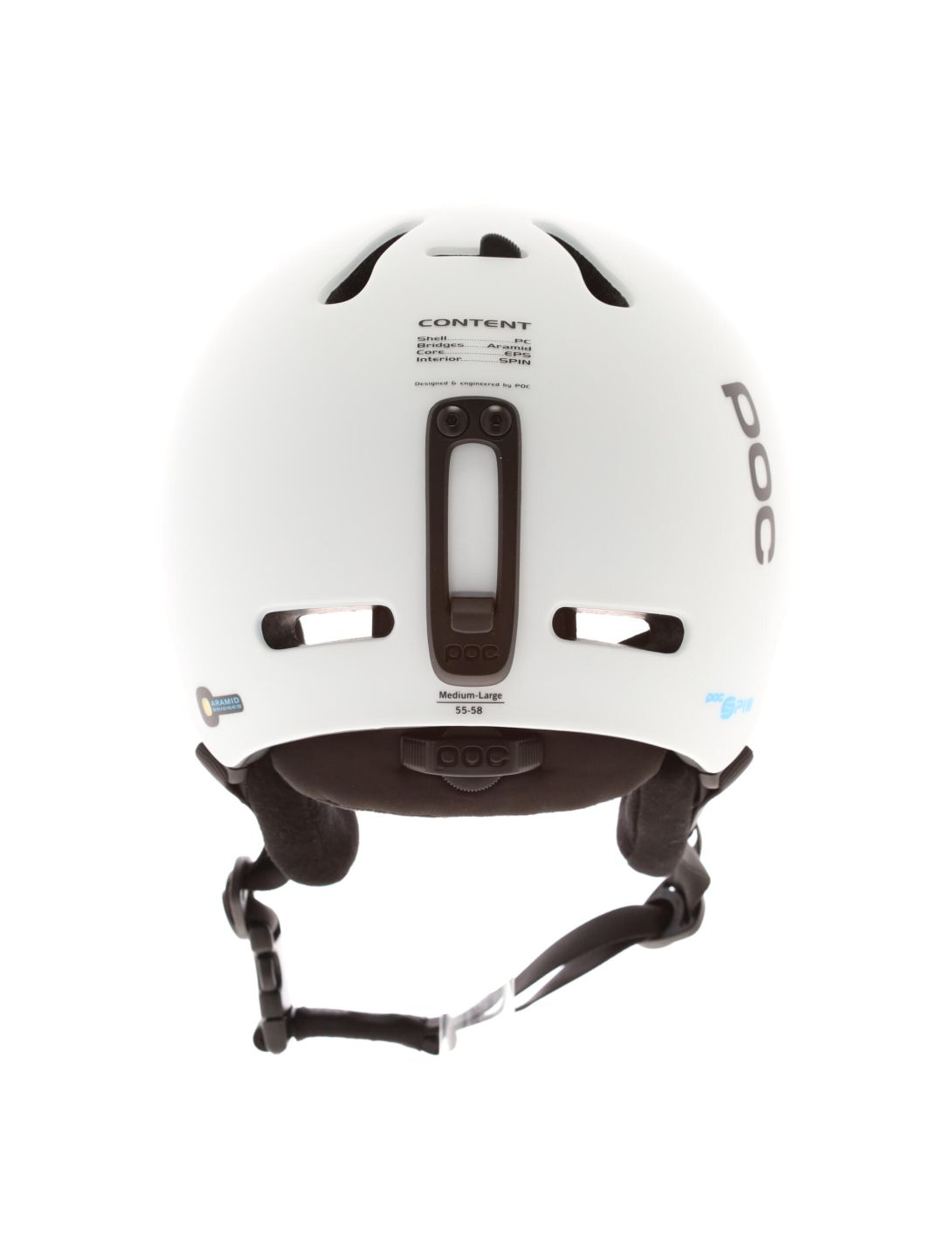 POC, Fornix Spin casco unisex hyrdrogen blanco 