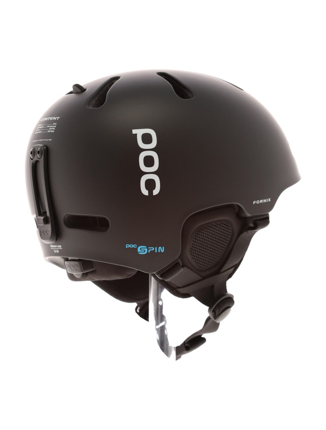 POC, Fornix Spin casco unisex uranium negro 