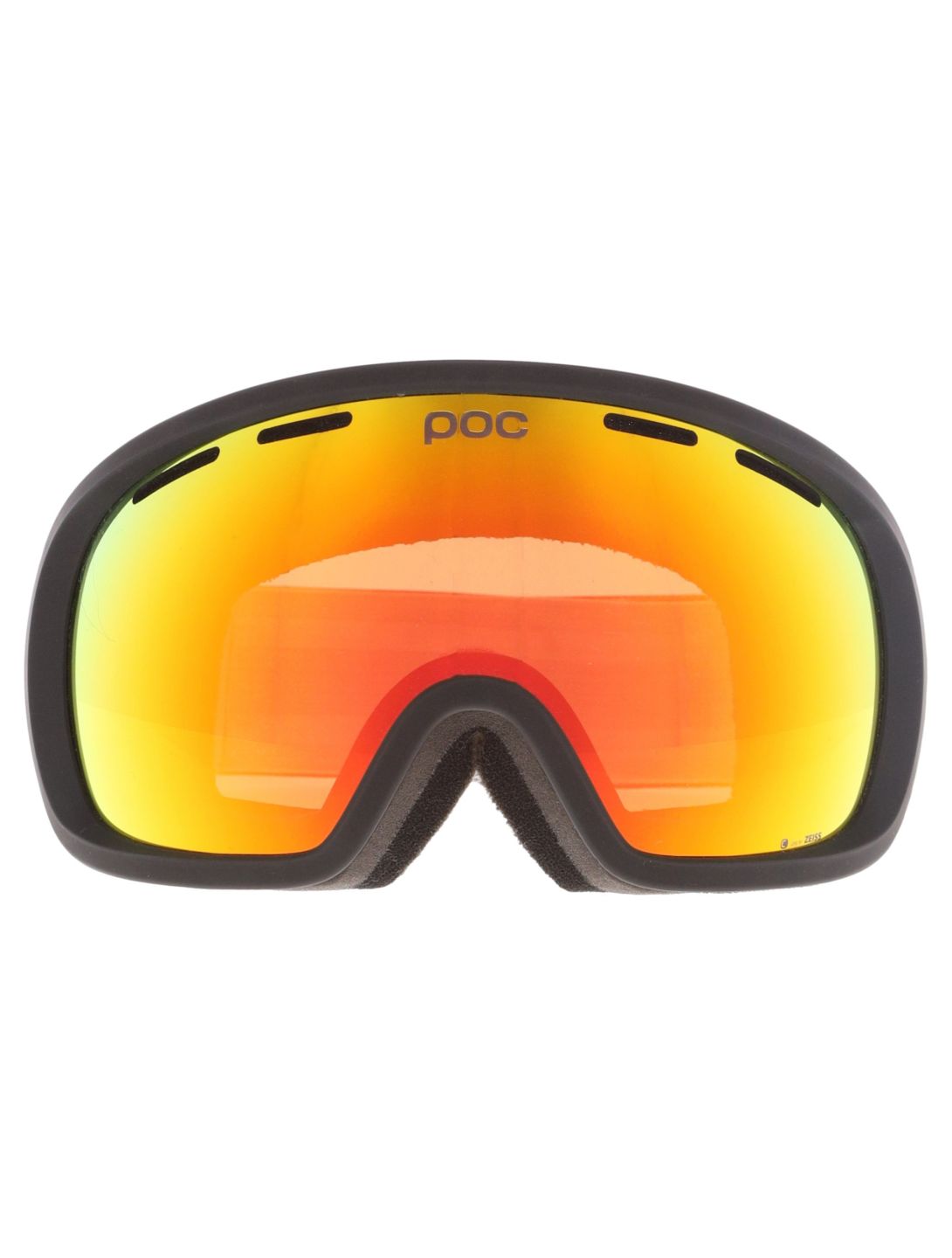 POC, Fovea gafas de esquí unisex Uranium Black / Partly Sunny Orange naranja, negro 