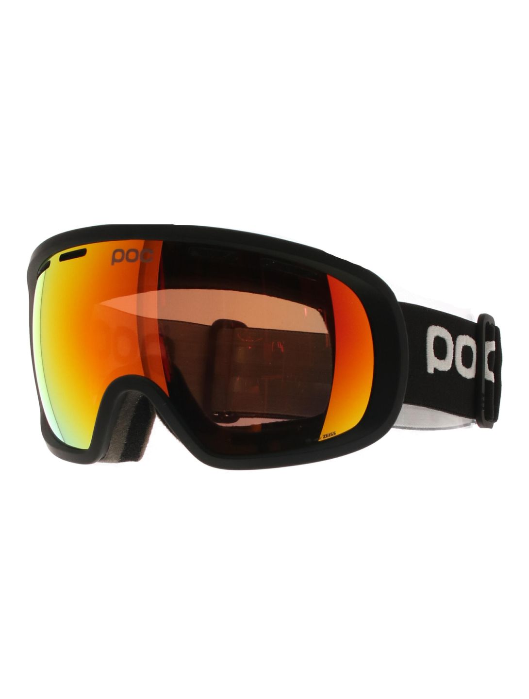 POC, Fovea gafas de esquí unisex Uranium Black / Partly Sunny Orange naranja, negro 