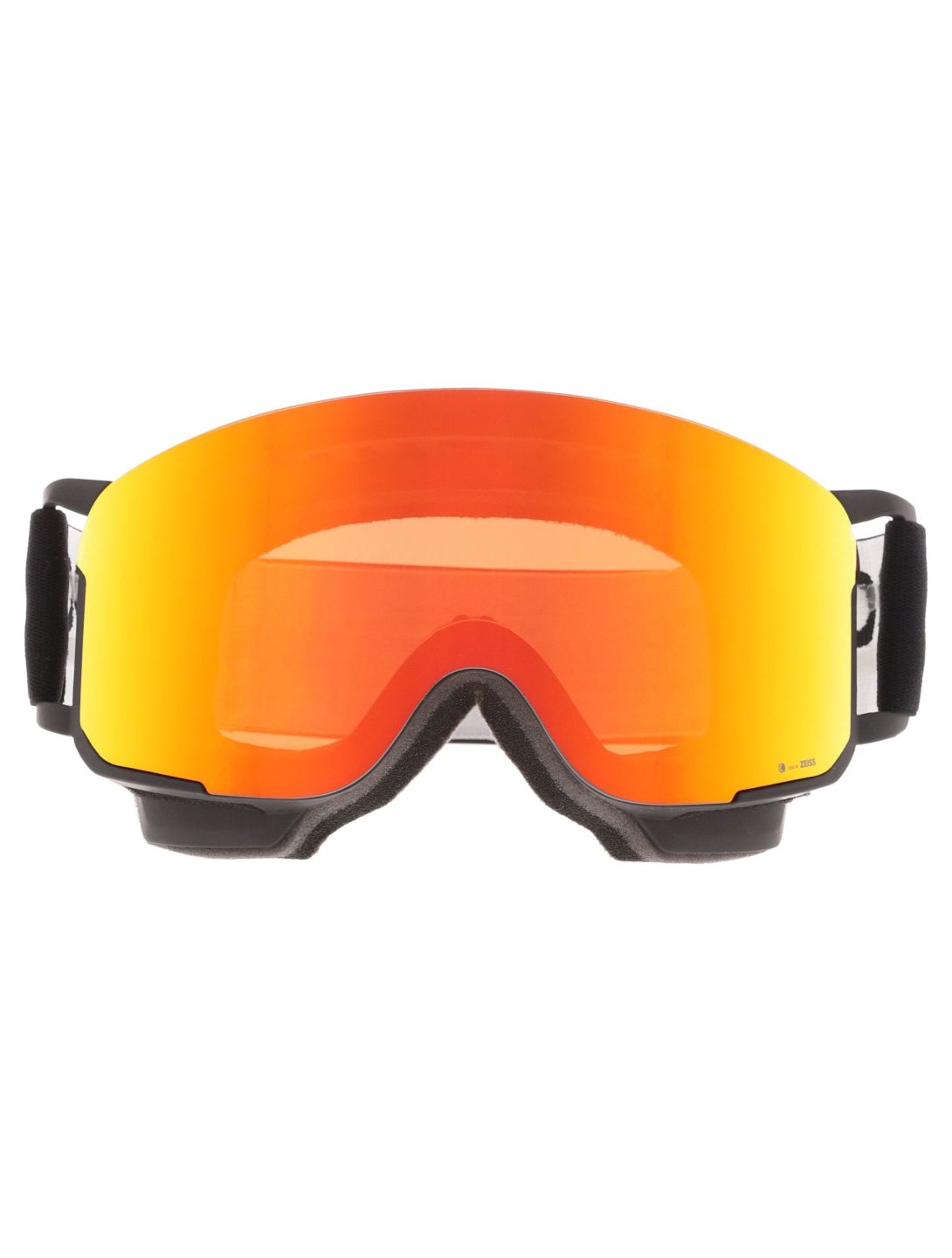 POC, Nexal Mid gafas de esquí unisex Uranium Black / Partly Sunny Orange naranja, negro 