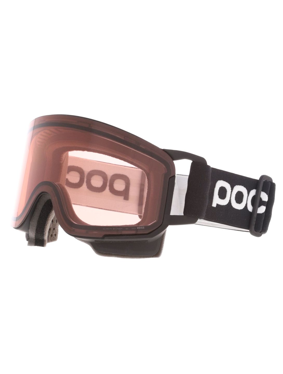 POC, Nexal gafas de esquí unisex Uranium Black / Partly Sunny Orange naranja, negro 