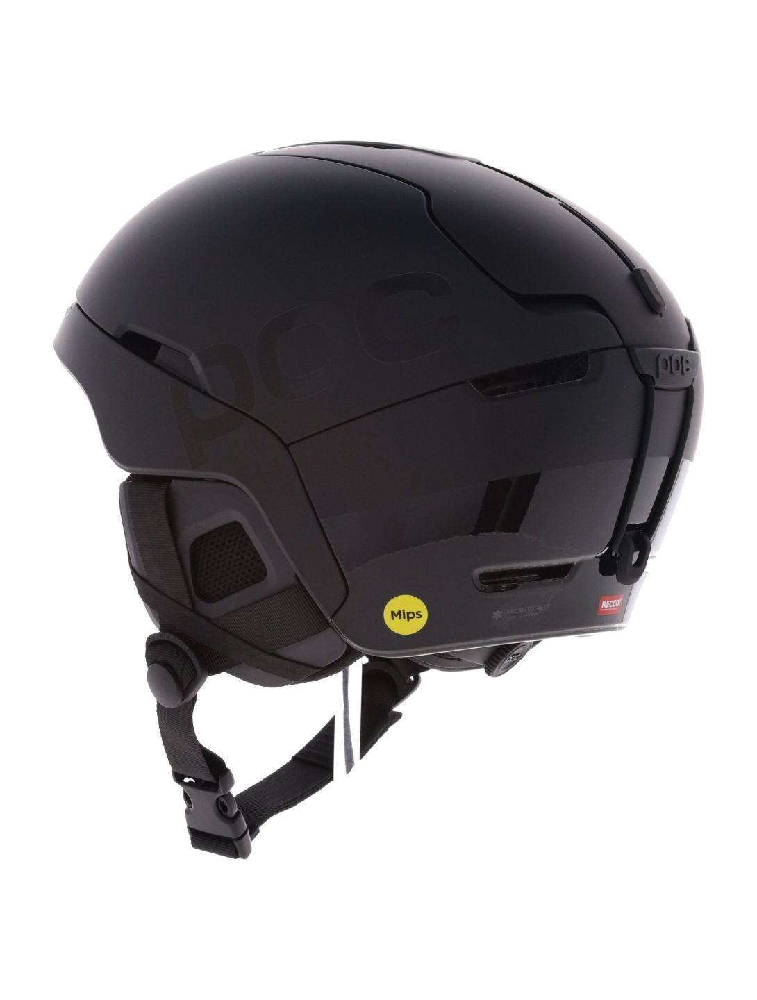 POC, Obex BC MIPS casco unisex Uranium Black Matt negro 