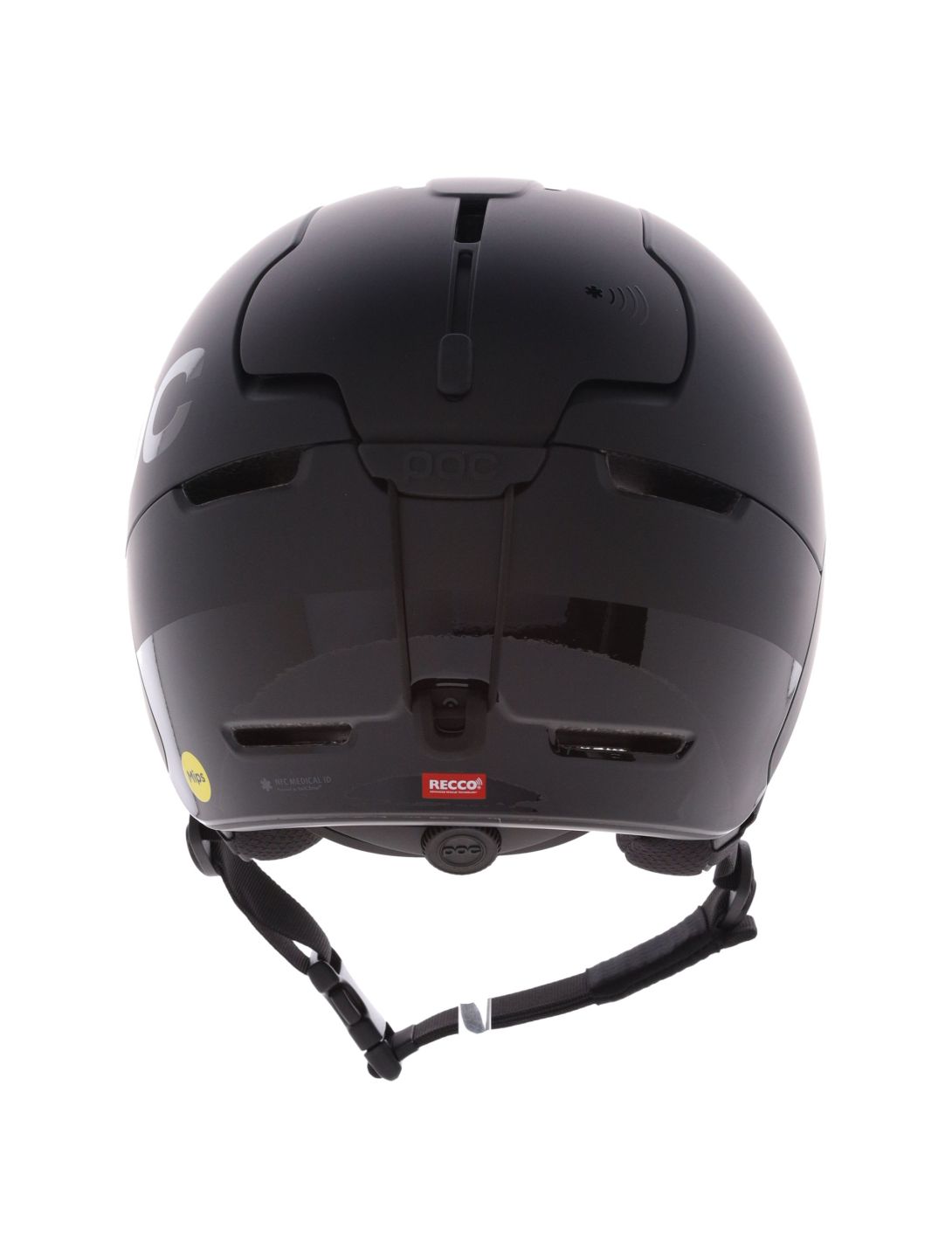 POC, Obex BC MIPS casco unisex Uranium Black Matt negro 