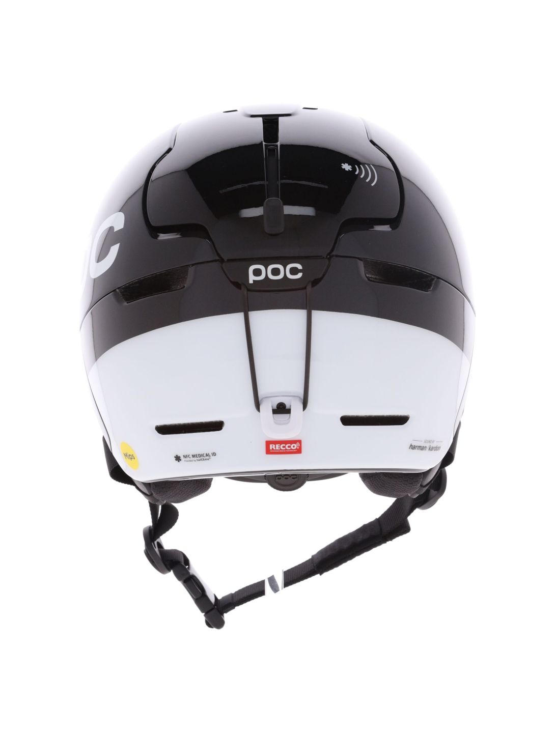 POC, Obex Connect casco unisex Uranium Black negro 