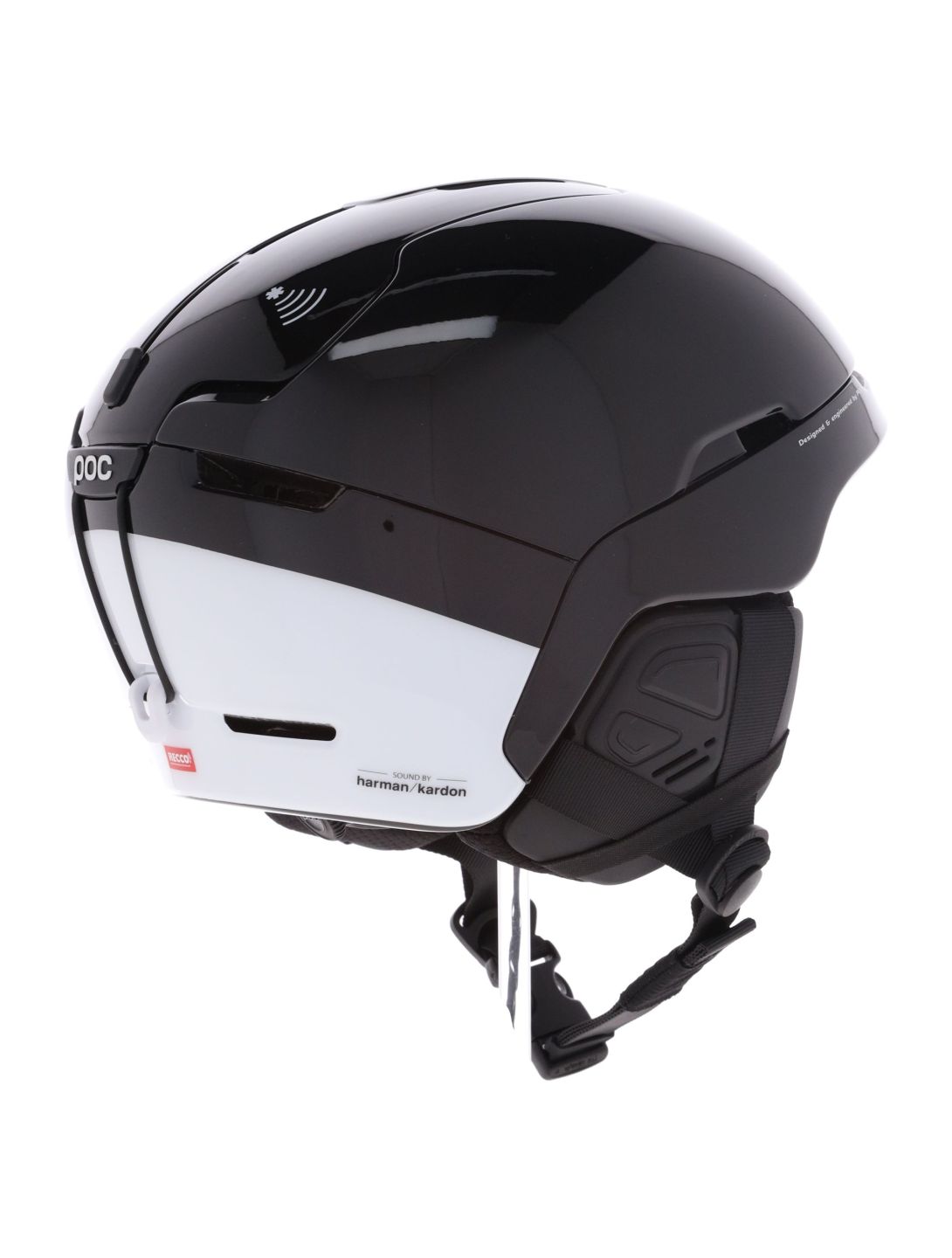 POC, Obex Connect casco unisex Uranium Black negro 