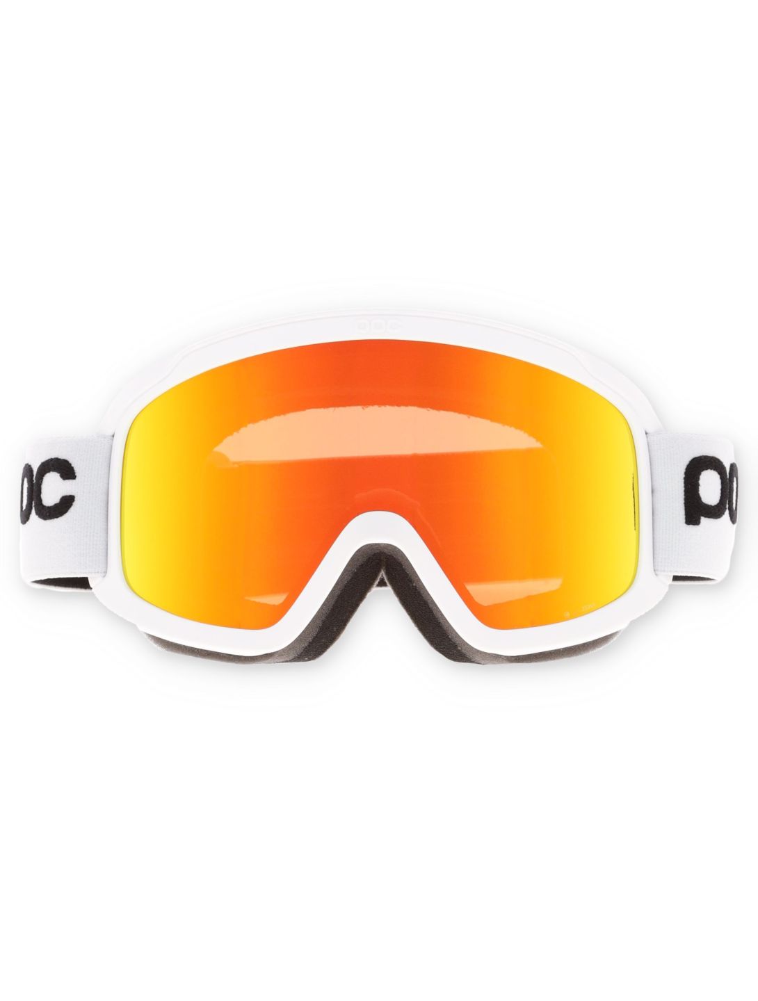 POC, Opsin gafas de esquí unisex Hydrogen White / Partly Sunny Orange blanco, naranja 