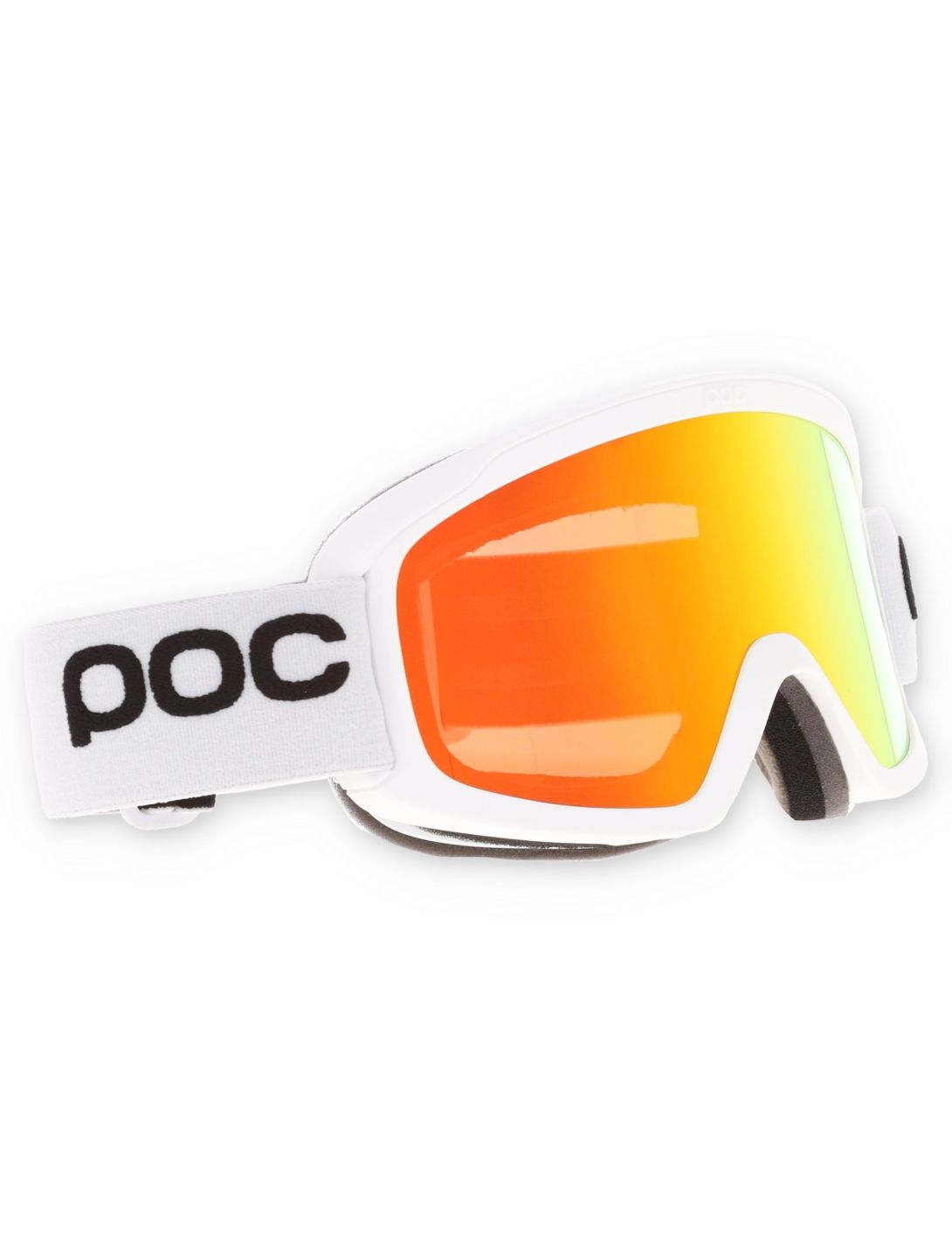 POC, Opsin gafas de esquí unisex Hydrogen White / Partly Sunny Orange blanco, naranja 