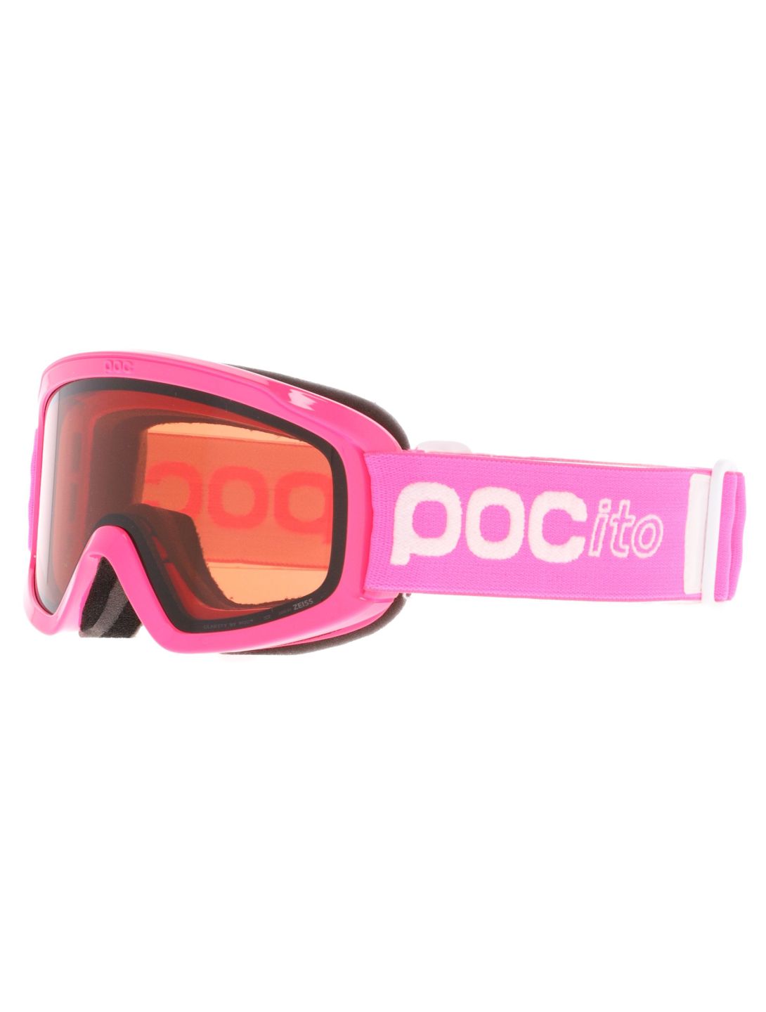 POC, POCito Opsin gafas de esquí niños Fluorescent Pink / Partly Sunny Light Orange naranja, rosa 