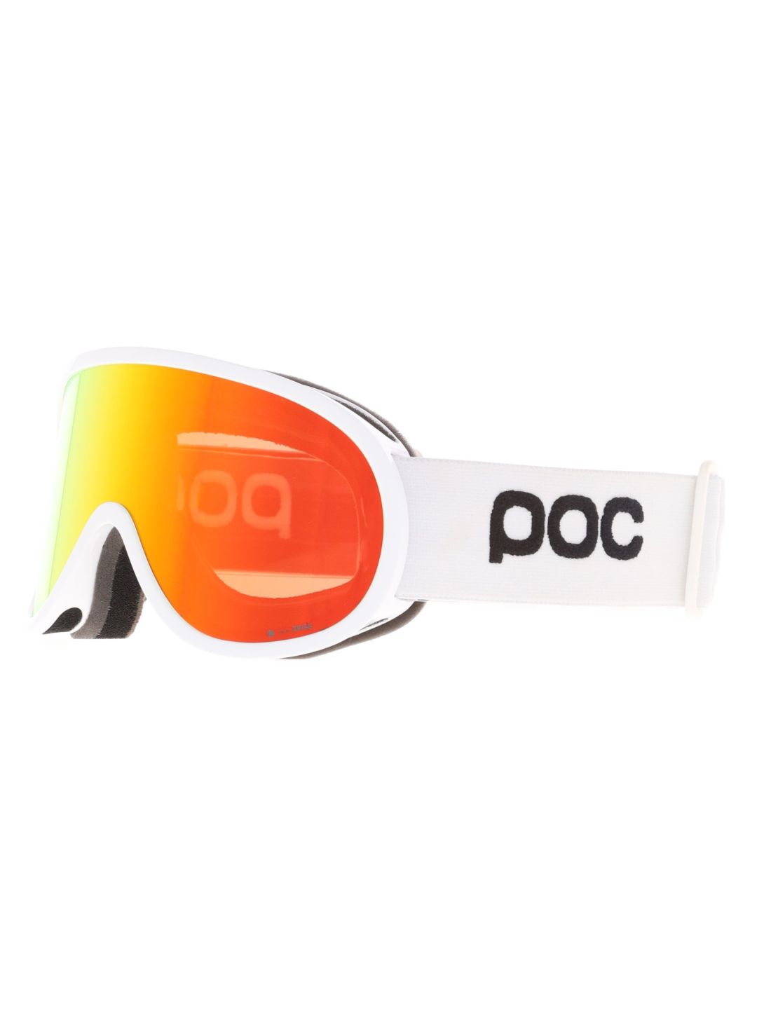 POC, Retina Mid gafas de esquí unisex Hydrogen White / Partly Sunny Orange blanco, naranja 