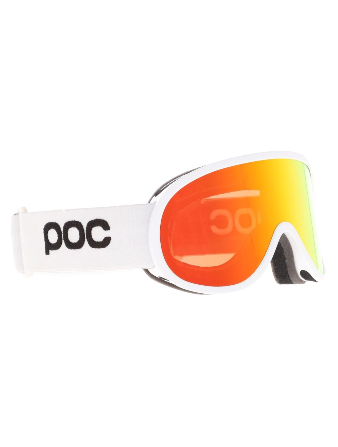 POC, Retina Mid gafas de esquí unisex Hydrogen White / Partly Sunny Orange blanco, naranja 