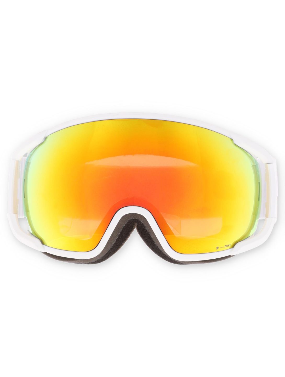 POC, Zonula gafas de esquí unisex Hydrogen White / Partly Sunny Orange blanco, naranja 