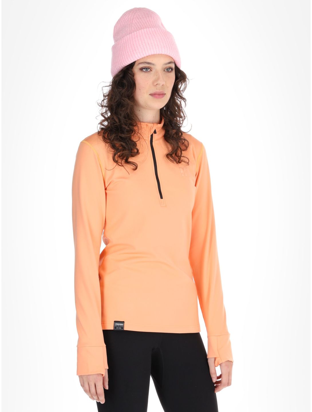 Poederbaas, Arctic jersey mujeres Apricot naranja 