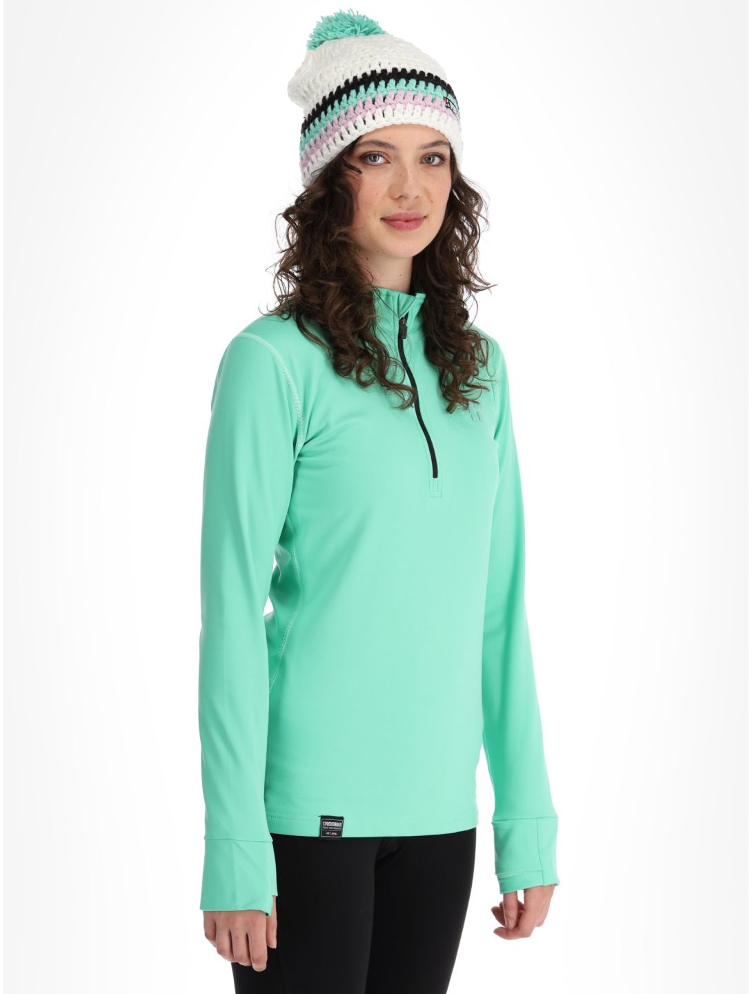 Poederbaas, Arctic jersey mujeres Green verde 