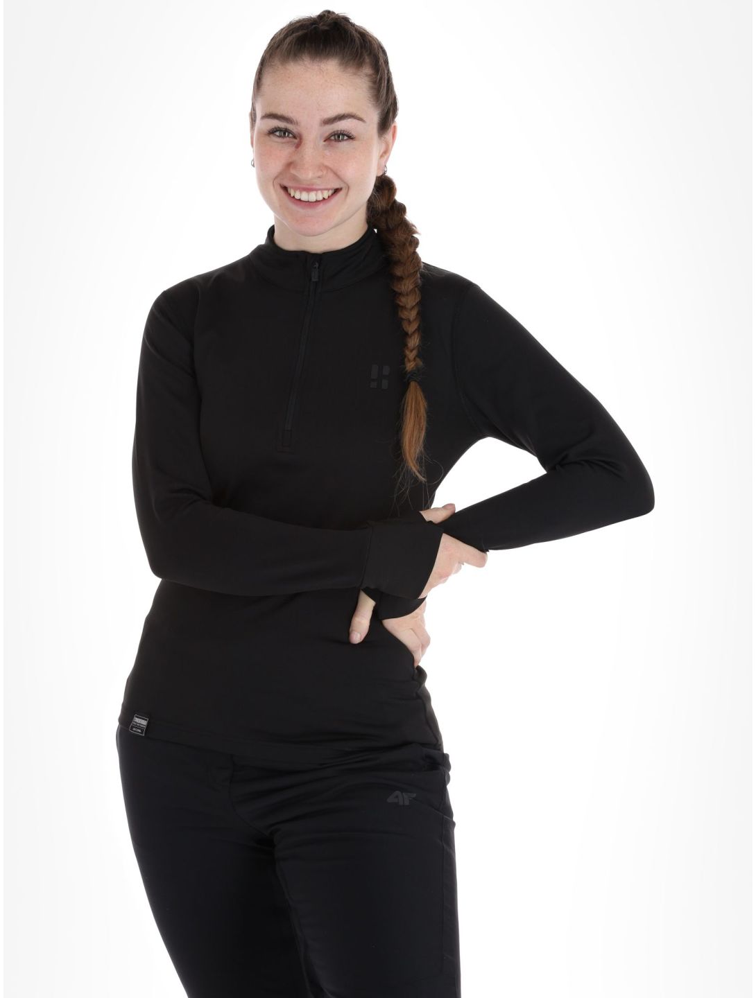 Poederbaas, Arctic jersey mujeres Black negro 