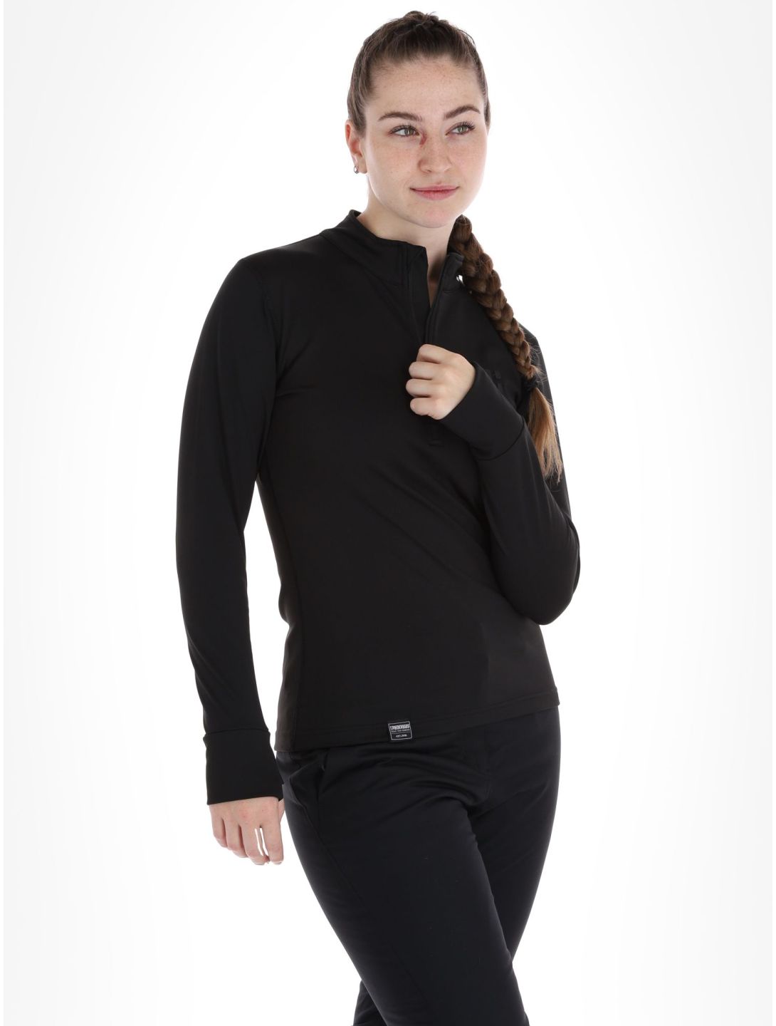 Poederbaas, Arctic jersey mujeres Black negro 