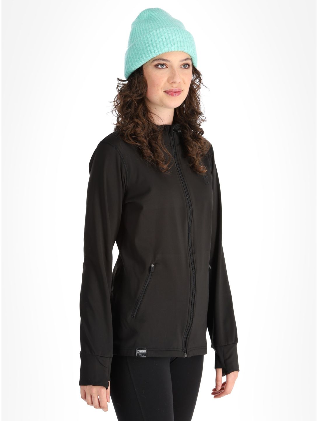 Poederbaas, Arctic Sports Tech chaleco mujeres Black negro 