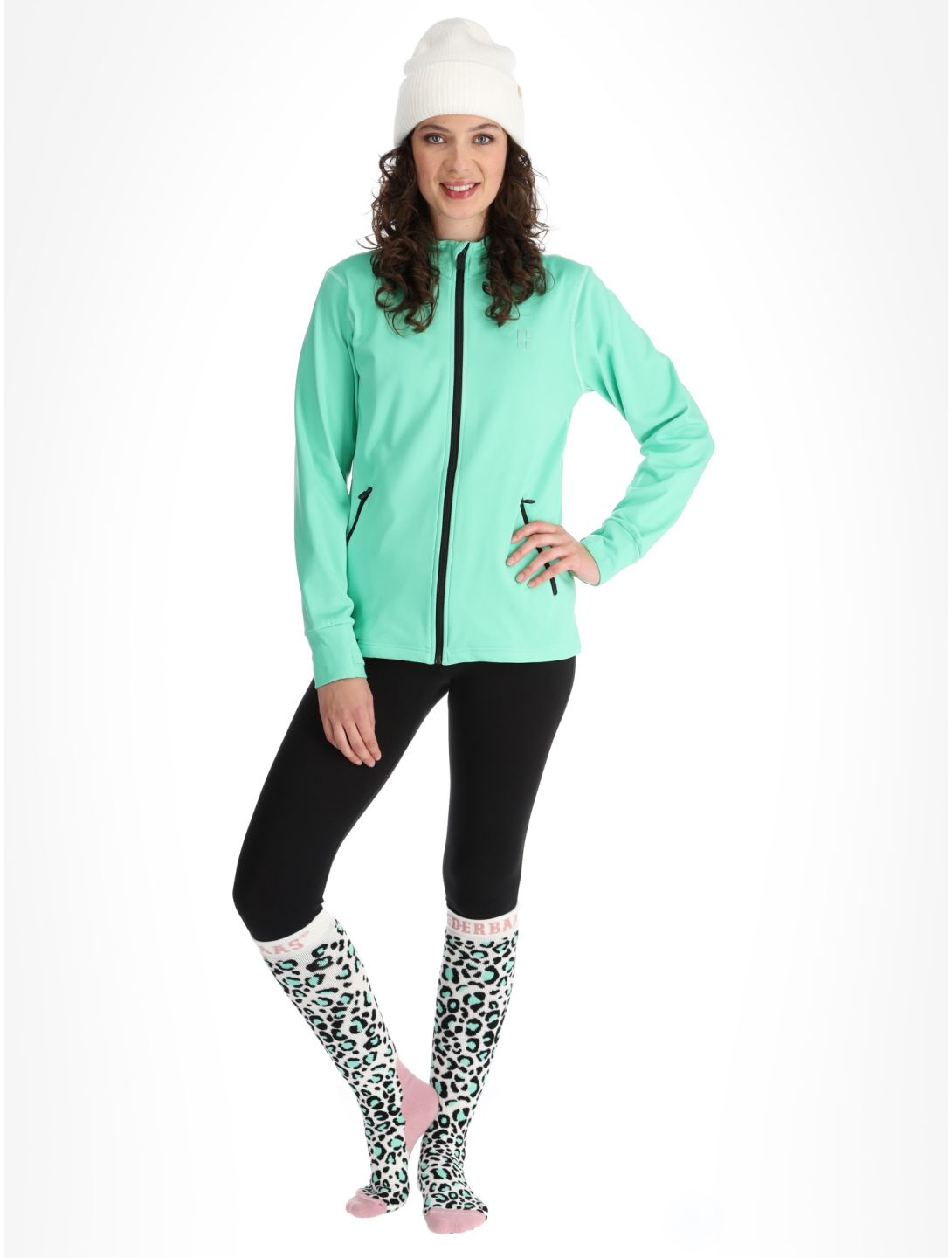 Poederbaas, Arctic Sports Tech chaleco mujeres Green verde 