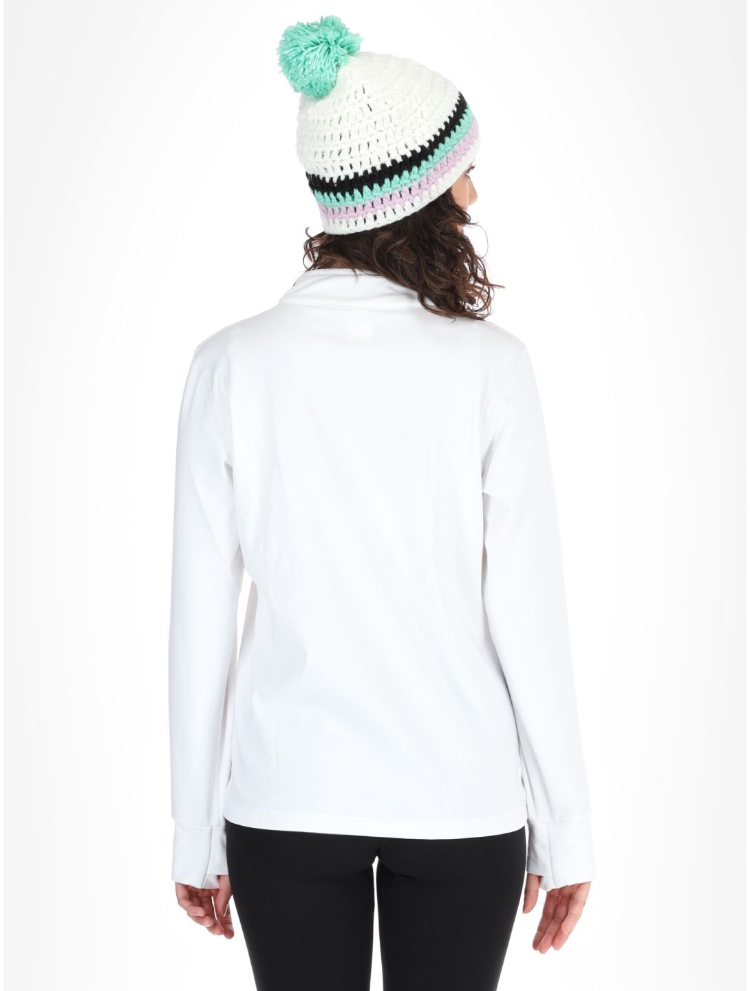 Poederbaas, Arctic Sports Tech chaleco mujeres Off White blanco 