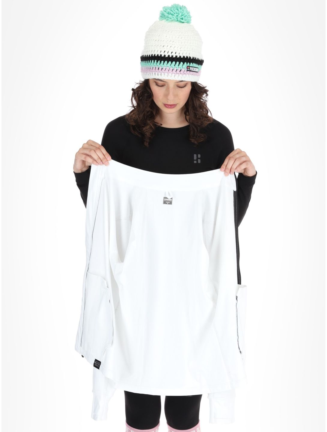 Poederbaas, Arctic Sports Tech chaleco mujeres Off White blanco 