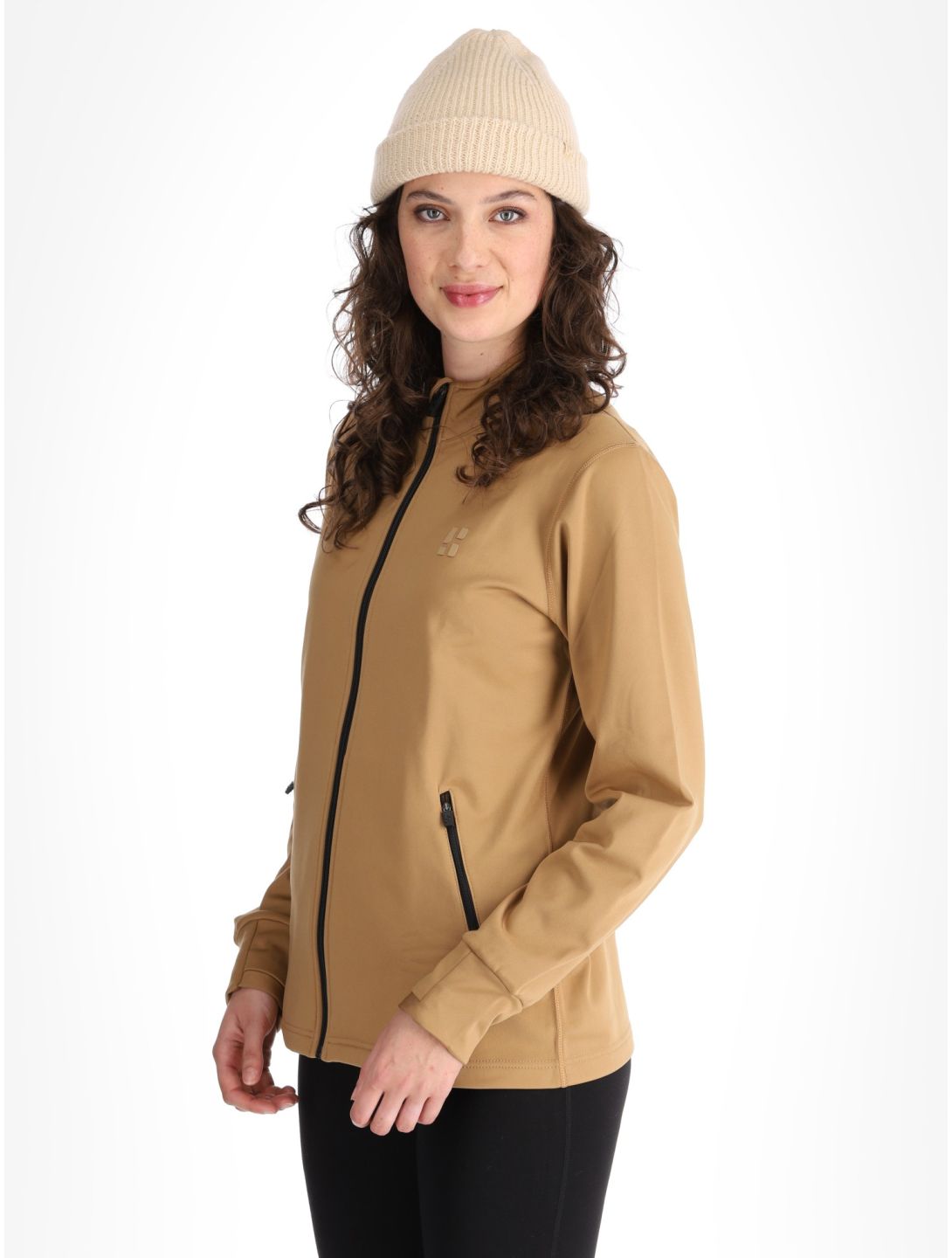 Poederbaas, Arctic Sports Tech chaleco mujeres Sand beige 