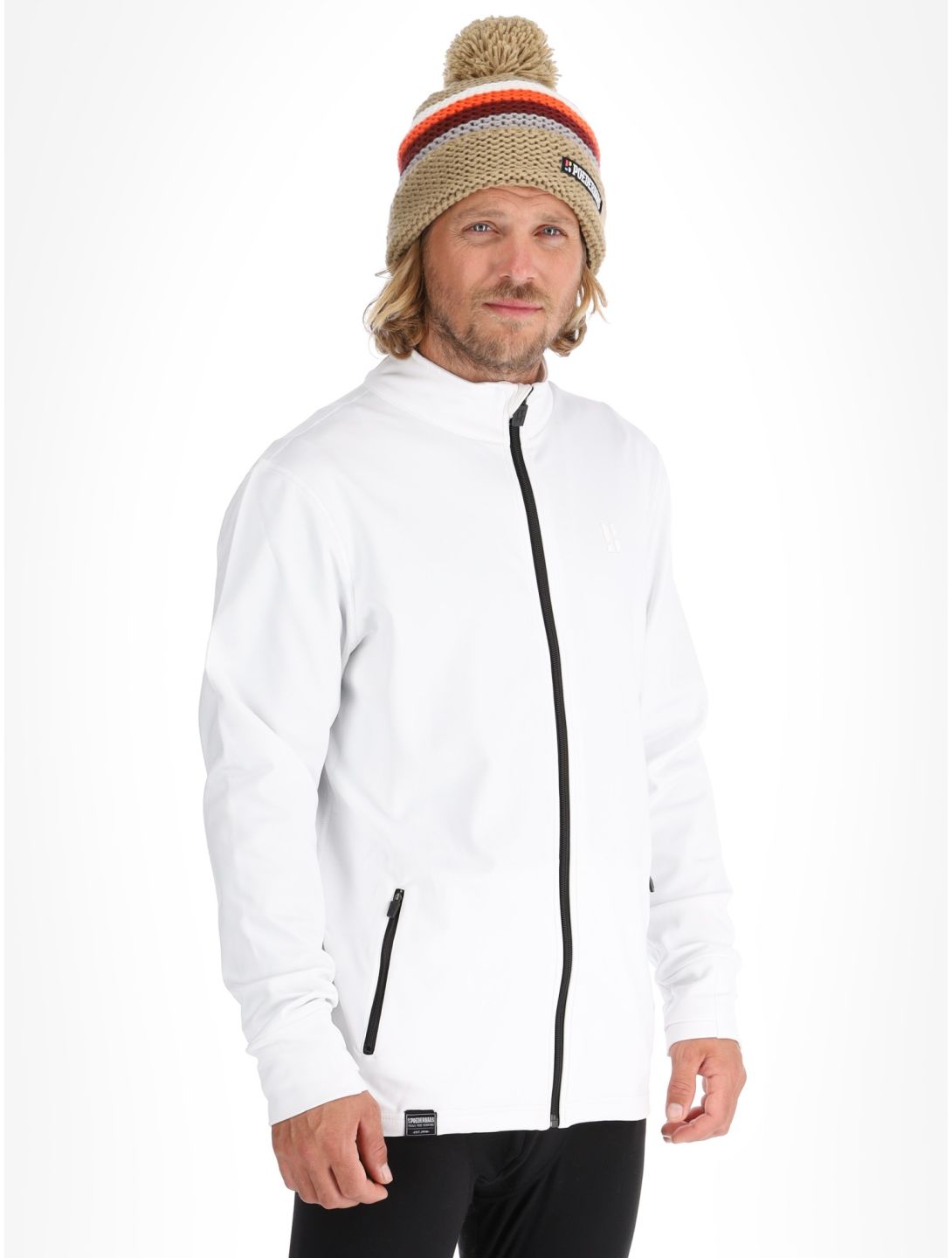 Poederbaas, Arctic Sports Tech chaleco hombres Off White blanco 