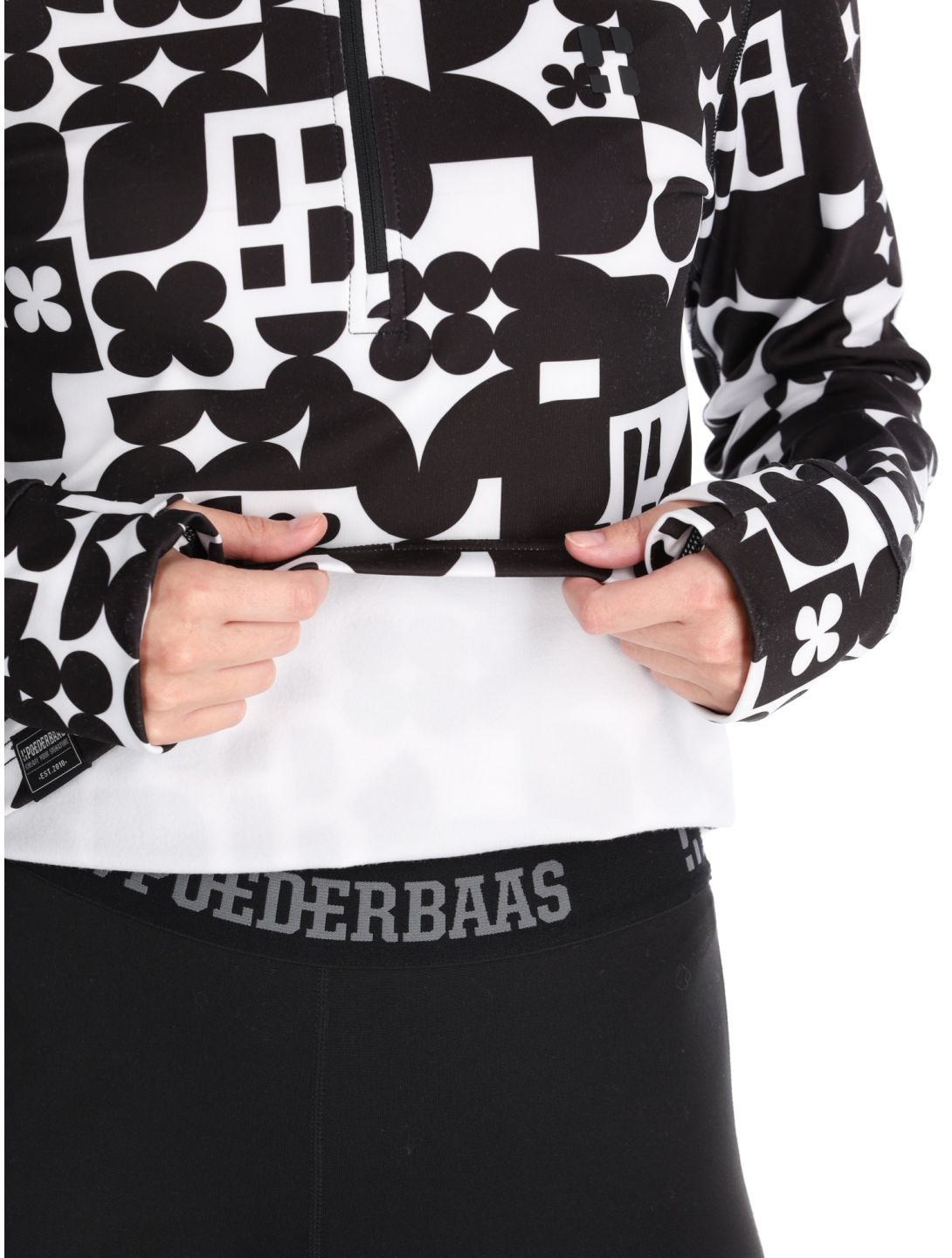 Poederbaas, Arty jersey mujeres Black negro 