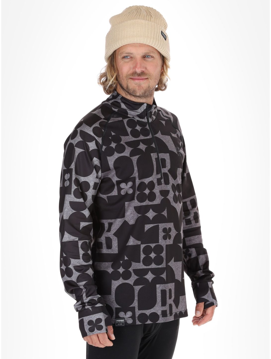 Poederbaas, Arty jersey hombres Grey gris 