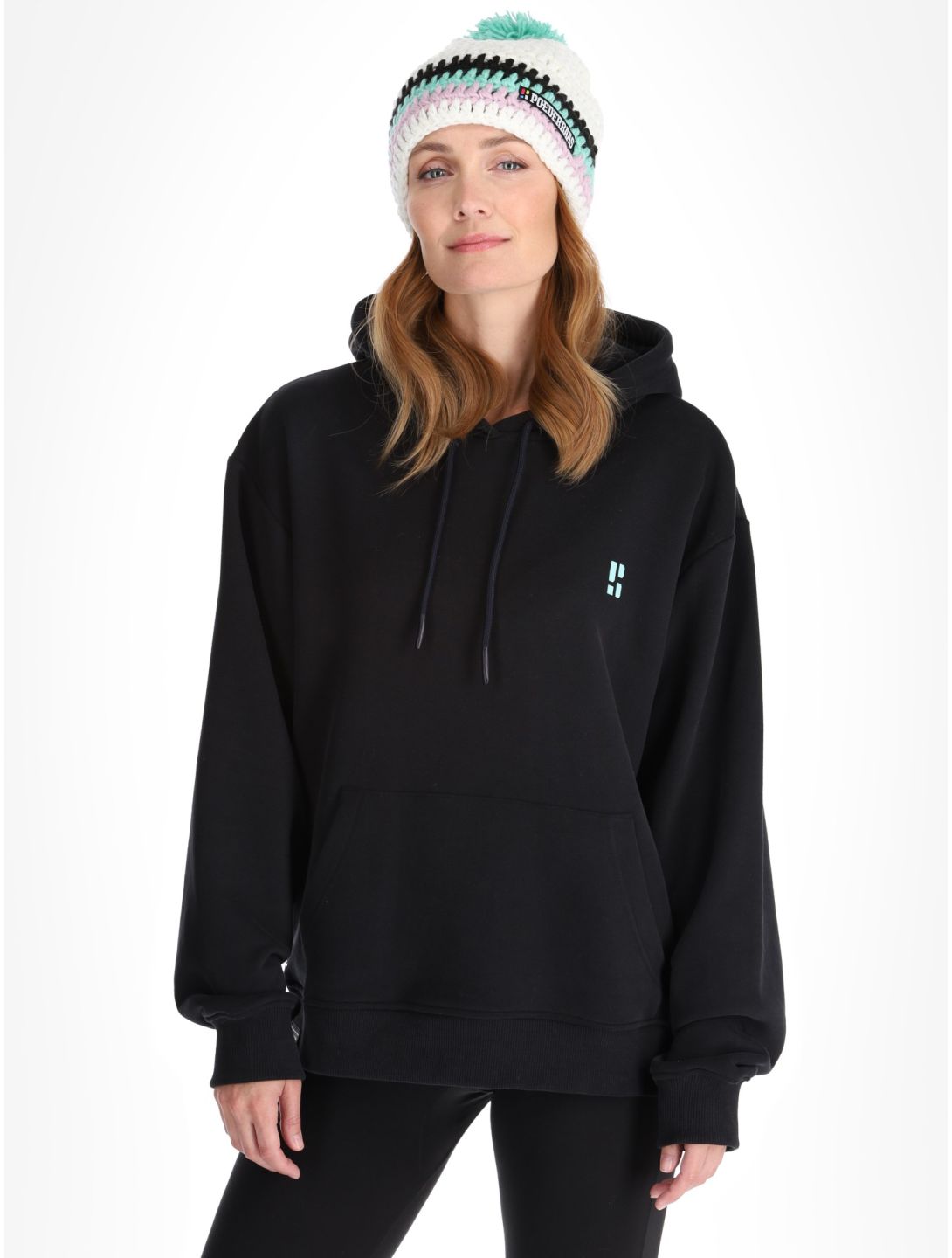 Poederbaas, Arty Hoody sudadera mujeres Black negro 