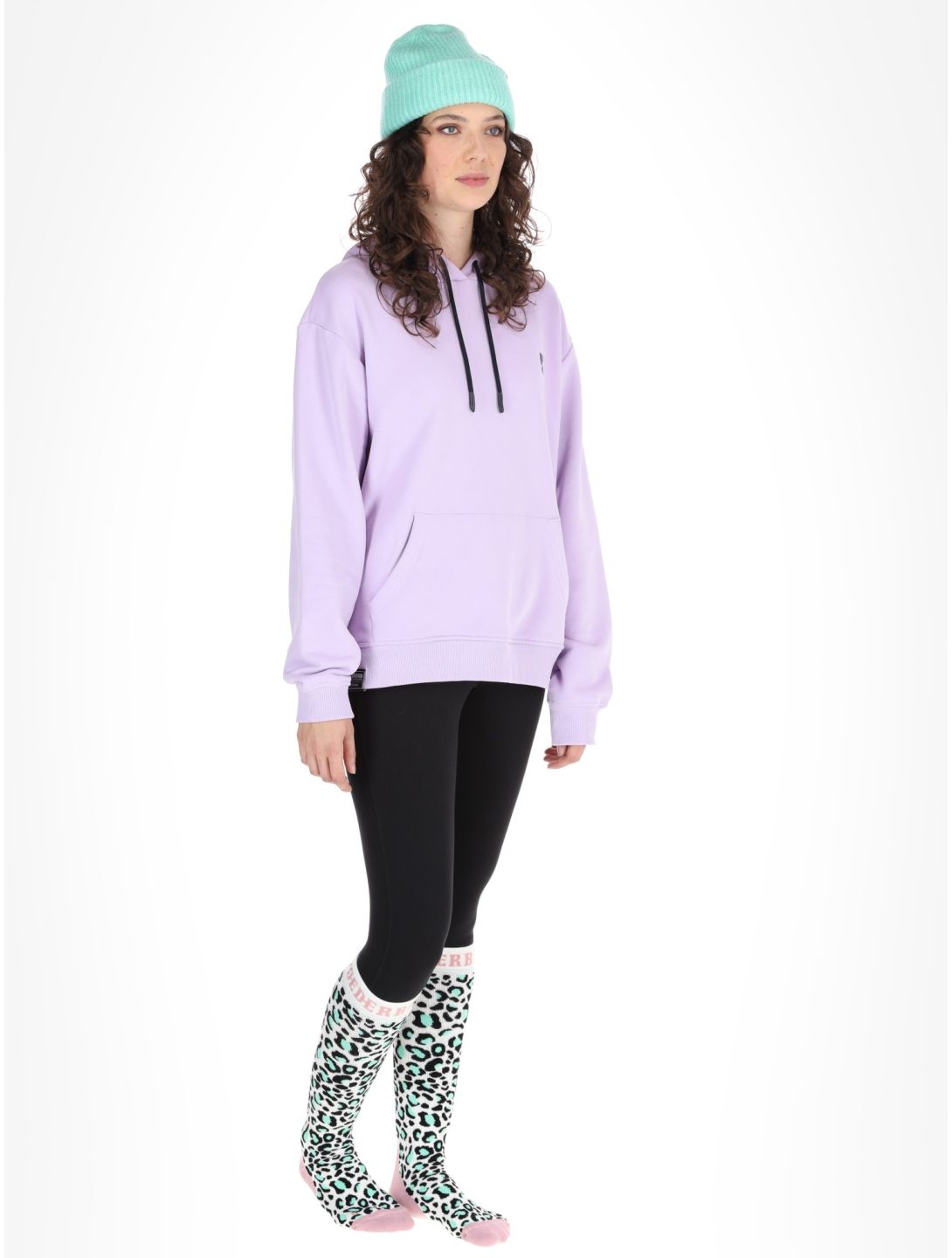 Poederbaas, Arty Hoody sudadera mujeres Lila púrpura 