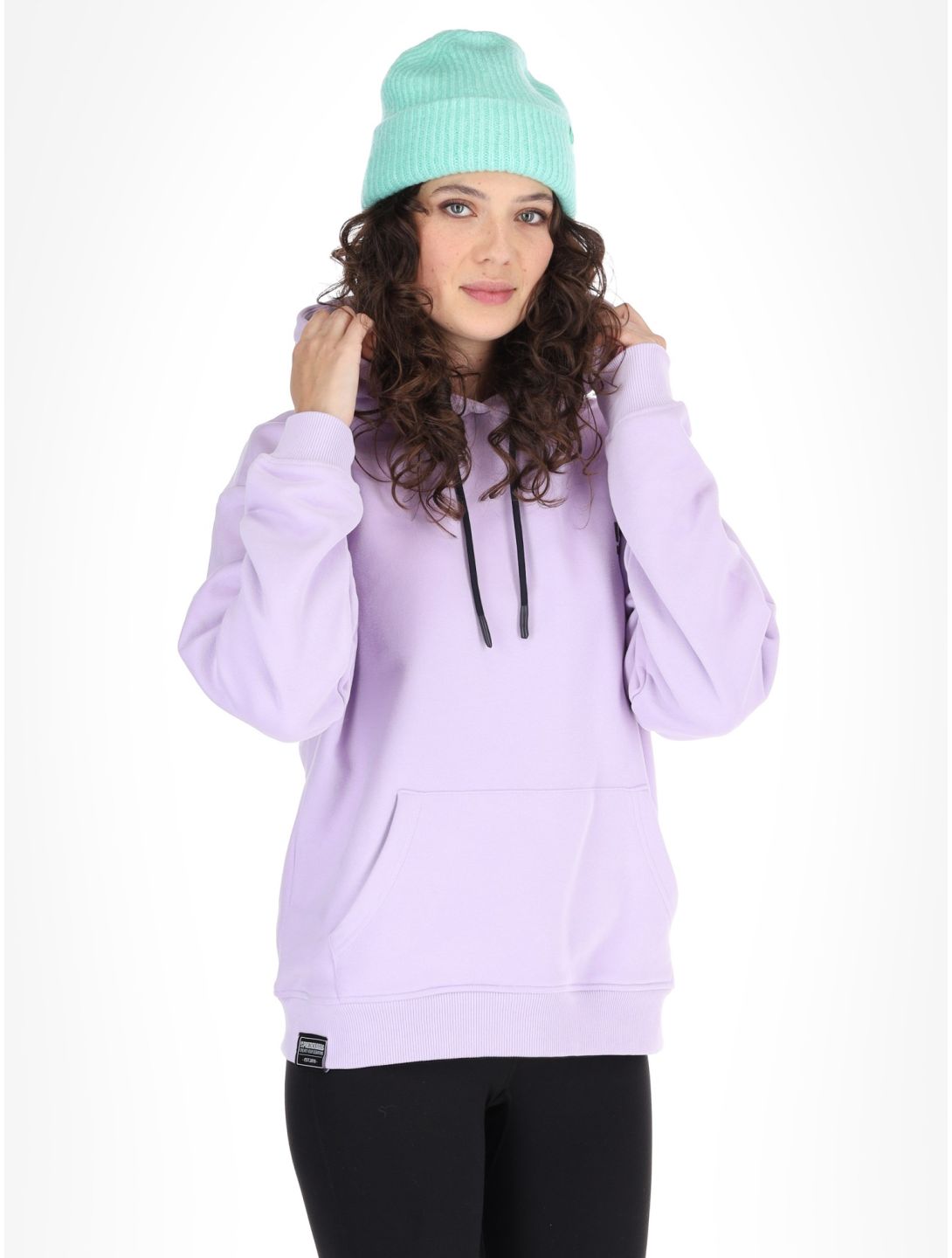 Poederbaas, Arty Hoody sudadera mujeres Lila púrpura 