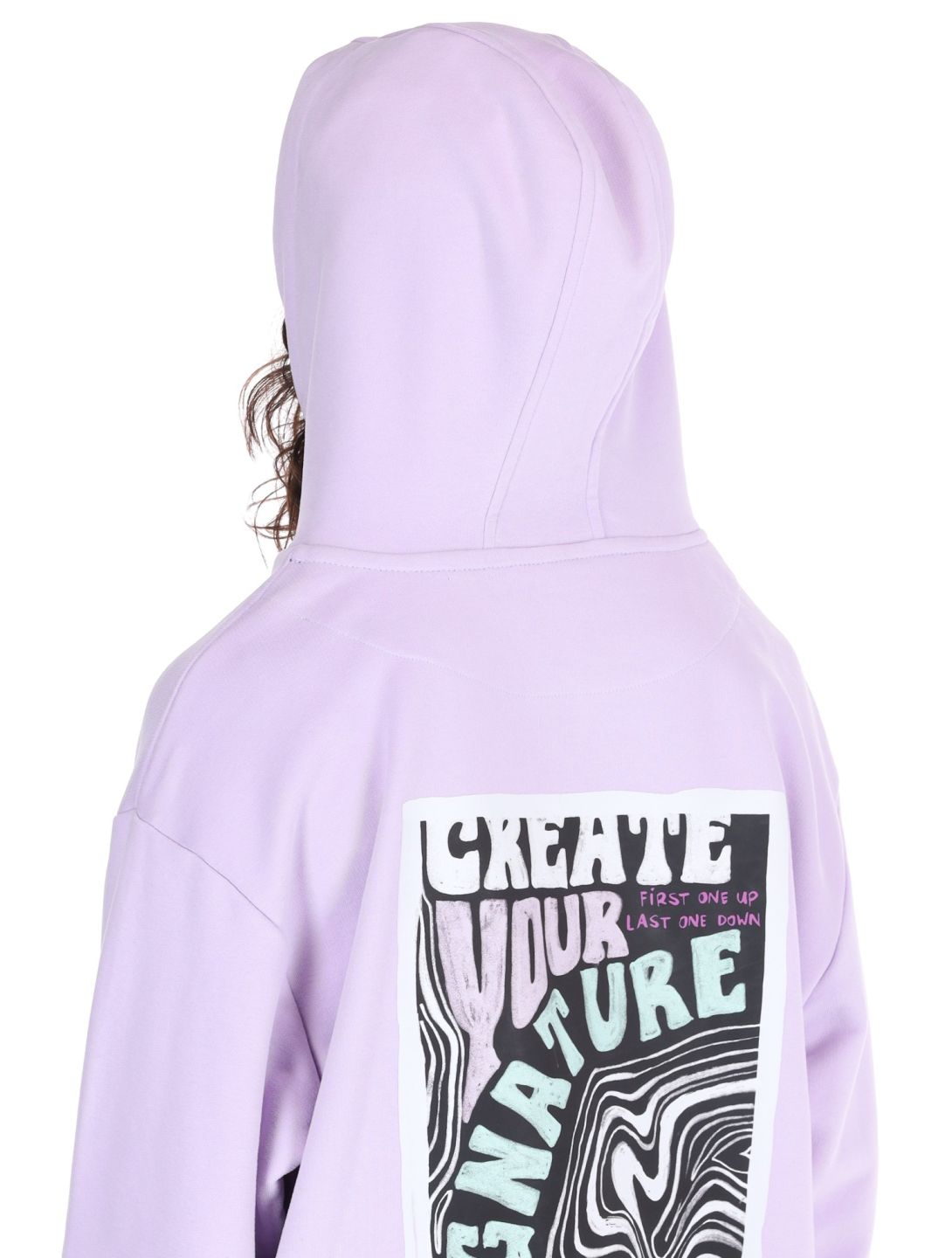 Poederbaas, Arty Hoody sudadera mujeres Lila púrpura 