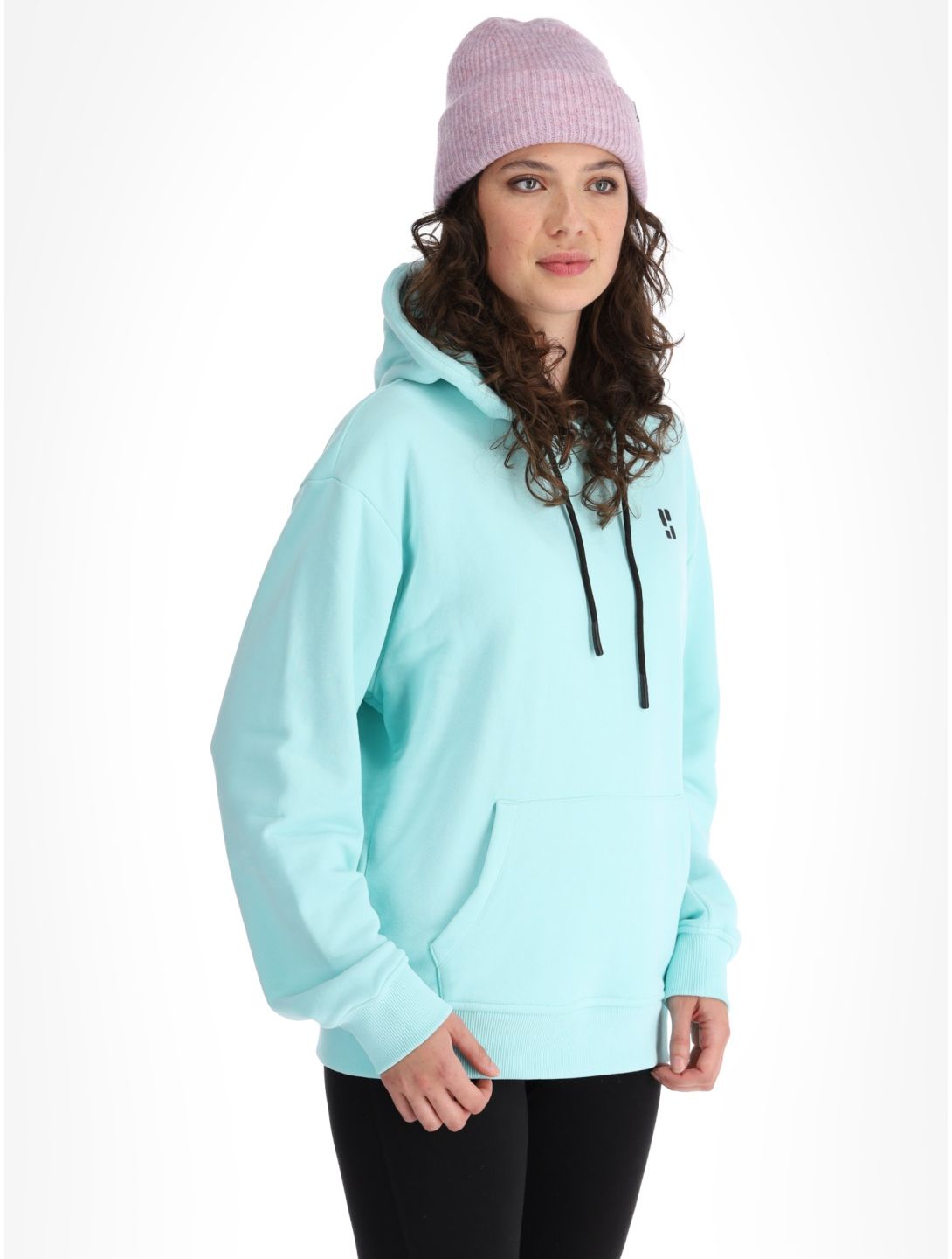 Poederbaas, Arty Hoody sudadera mujeres Mint verde 