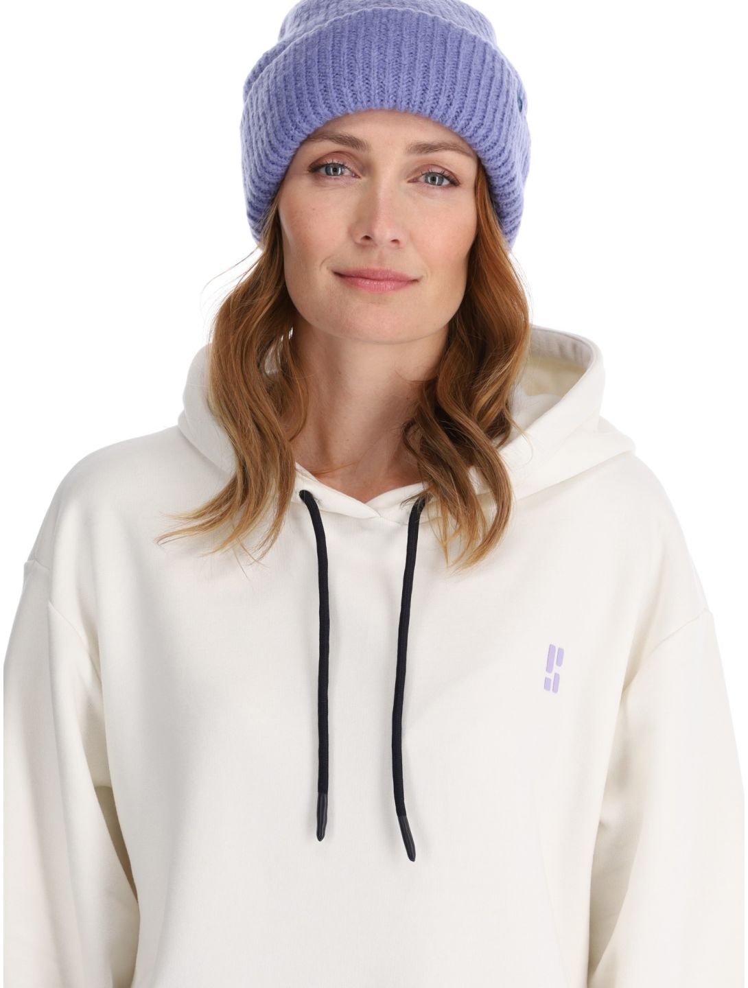 Poederbaas, Arty Hoody sudadera mujeres Off White blanco 