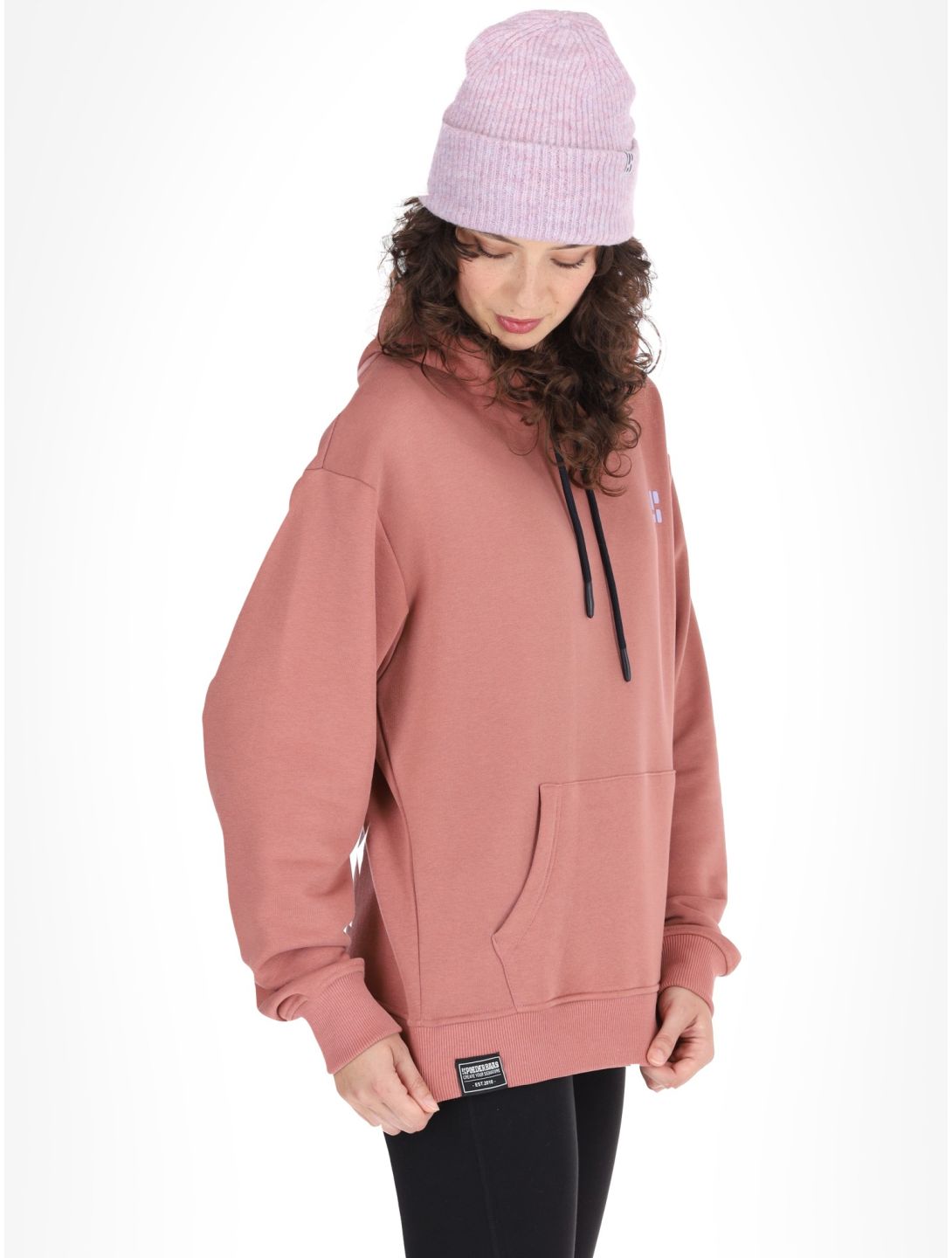 Poederbaas, Arty Hoody sudadera mujeres Terracotta marrón 