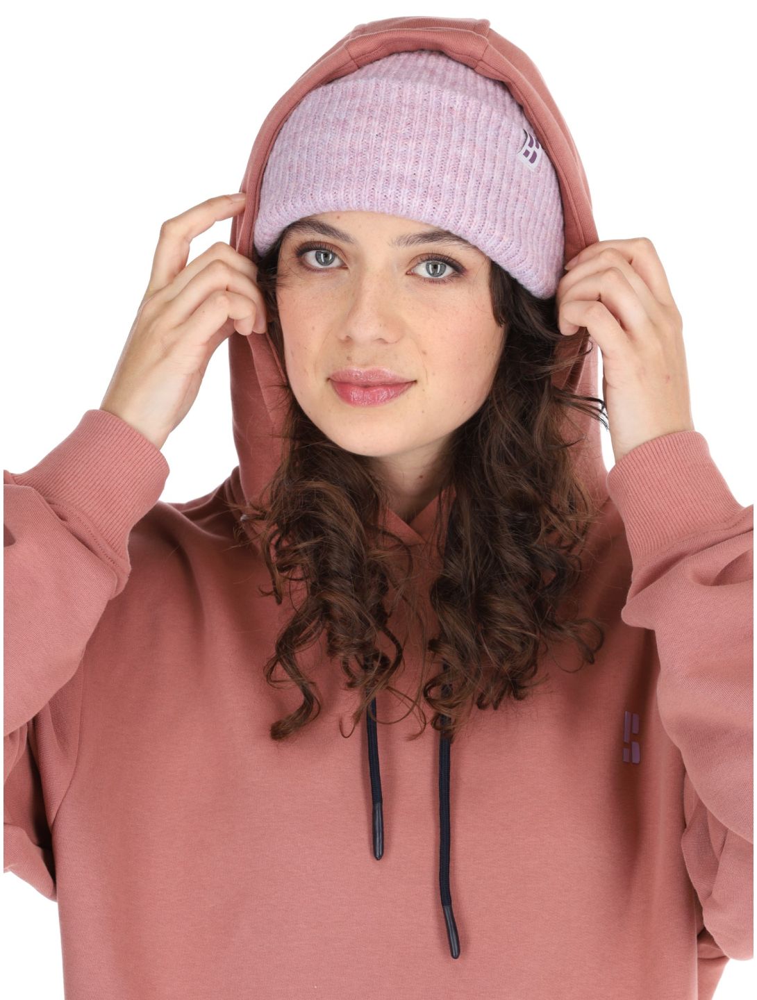 Poederbaas, Arty Hoody sudadera mujeres Terracotta marrón 