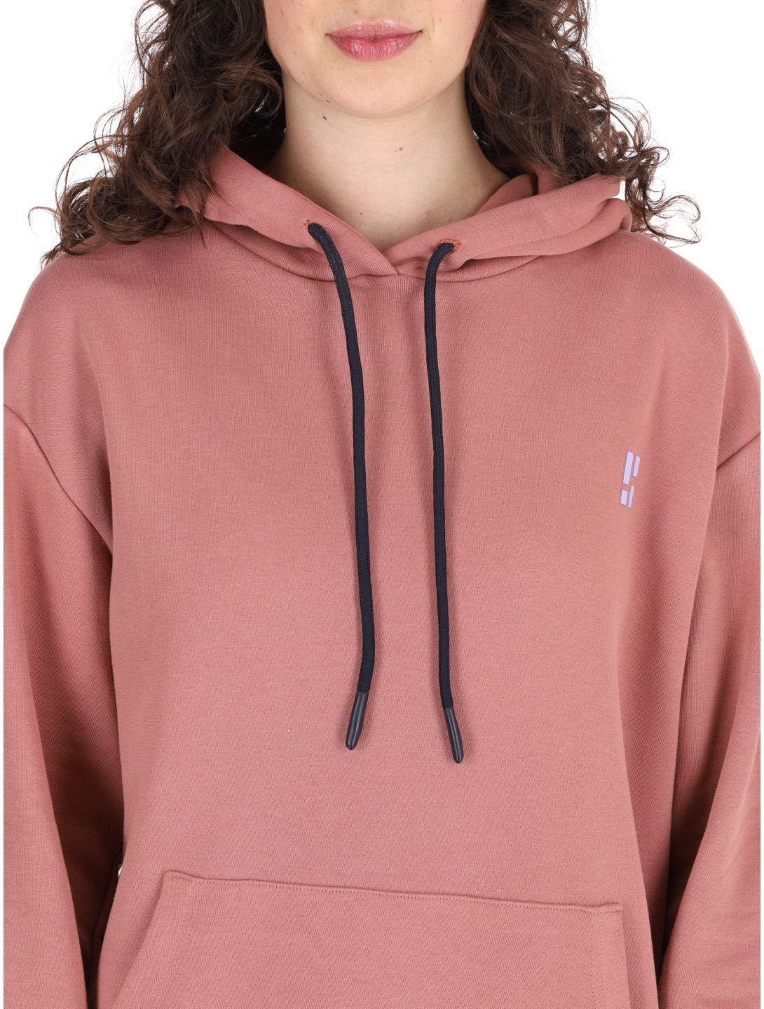 Poederbaas, Arty Hoody sudadera mujeres Terracotta marrón 