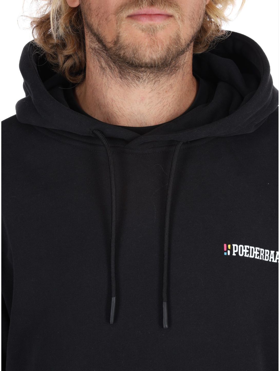 Poederbaas, Arty Hoody sudadera hombres Black negro 