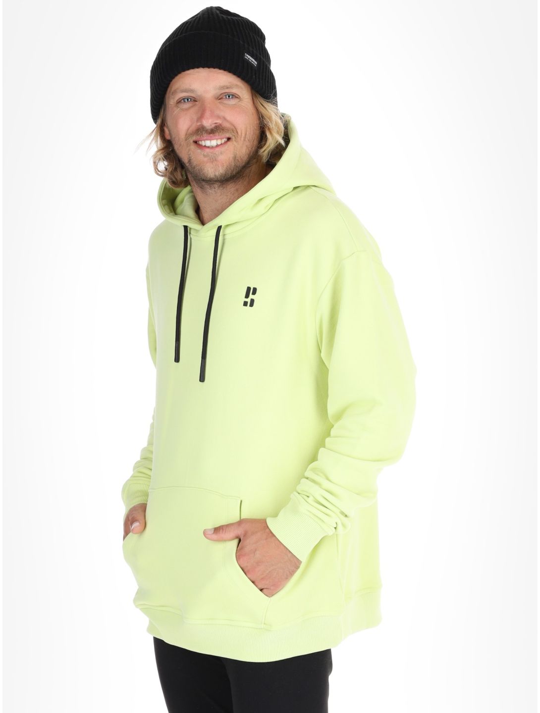 Poederbaas, Arty Hoody sudadera hombres Matcha Green verde 