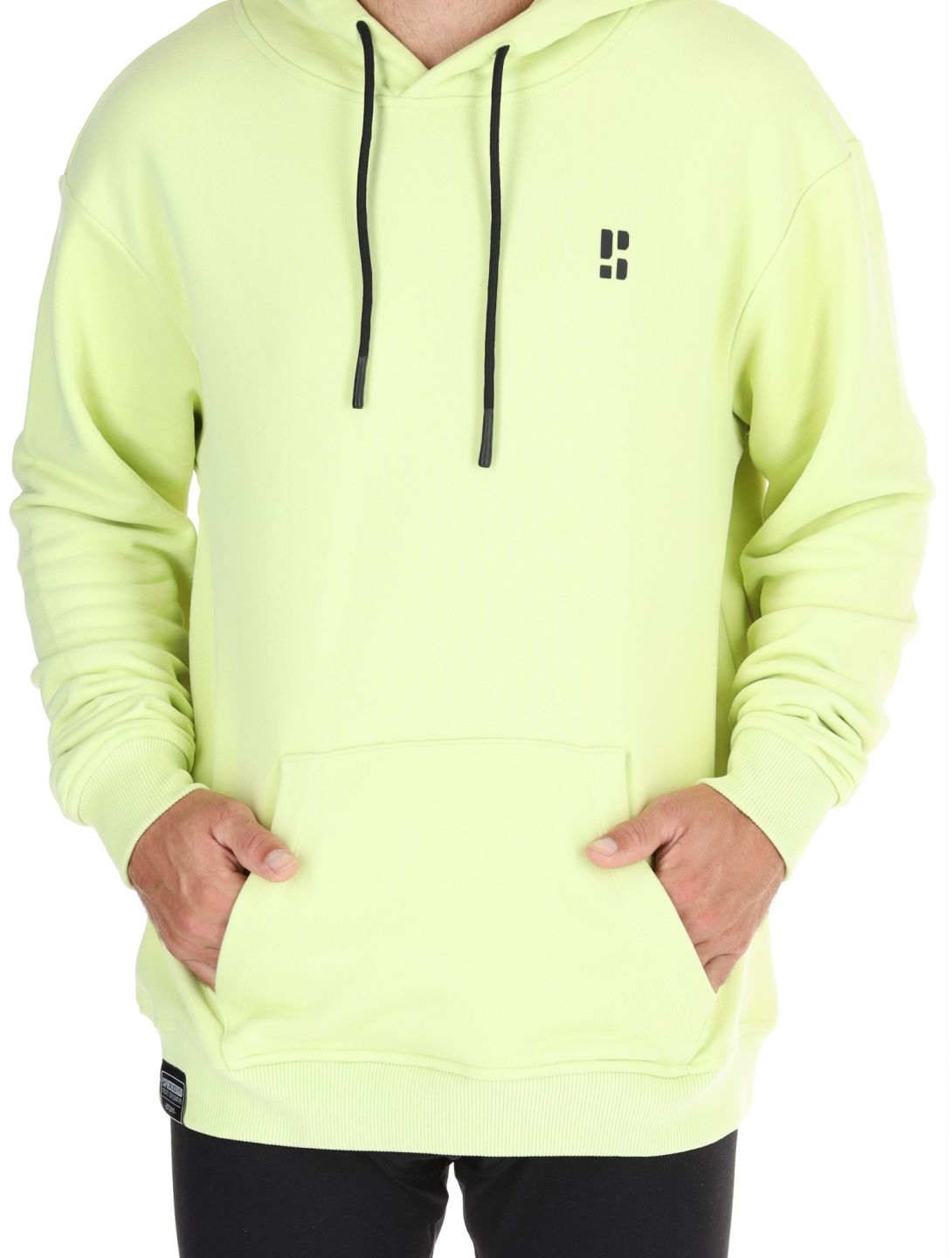 Poederbaas, Arty Hoody sudadera hombres Matcha Green verde 