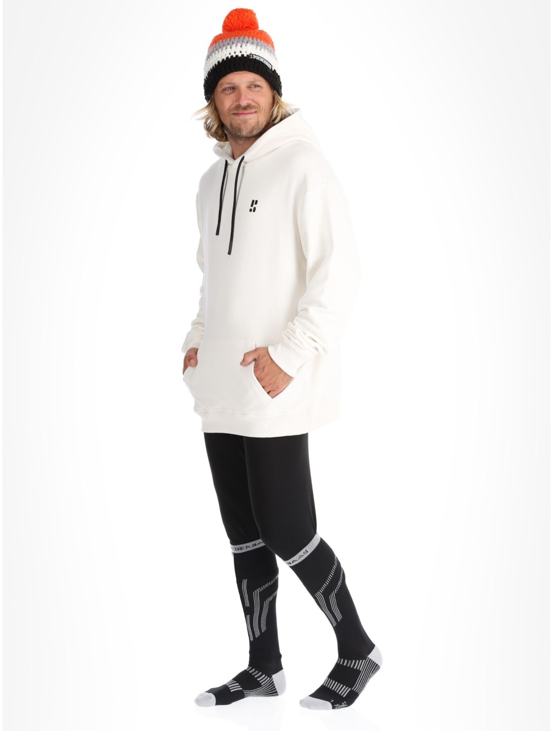 Poederbaas, Arty Hoody sudadera hombres Off White blanco 