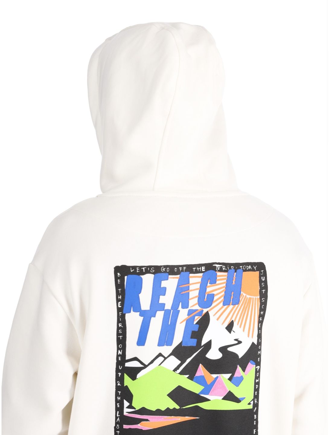 Poederbaas, Arty Hoody sudadera hombres Off White blanco 