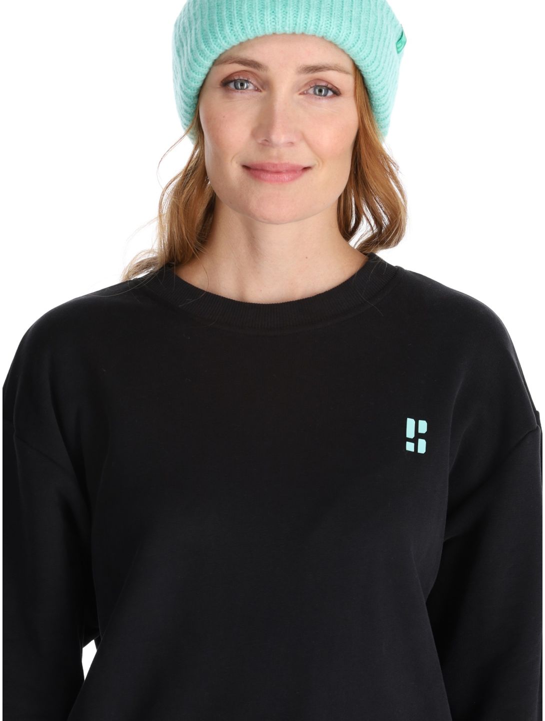 Poederbaas, Arty Sweater sudadera mujeres Black negro 