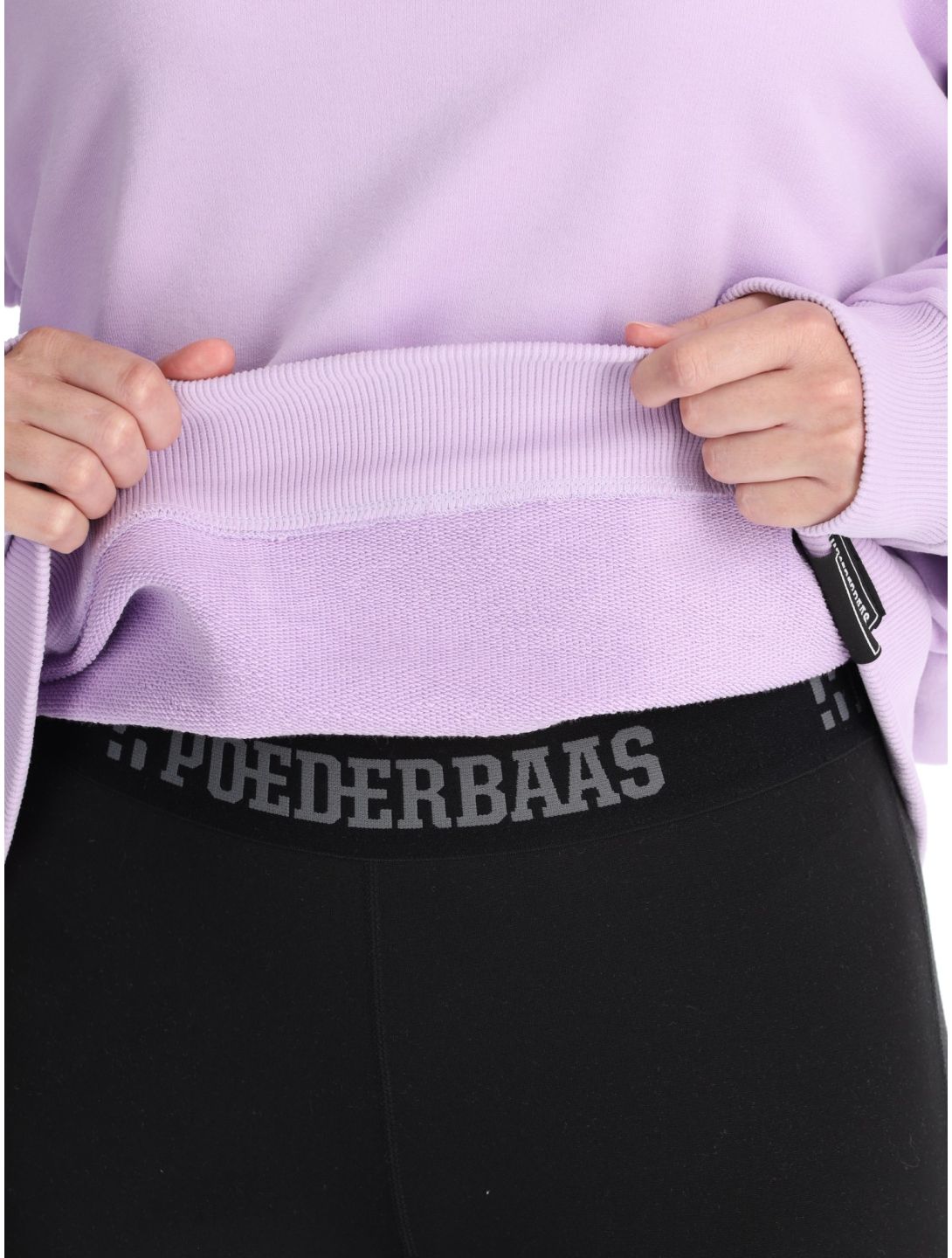 Poederbaas, Arty Sweater sudadera mujeres Lila púrpura 