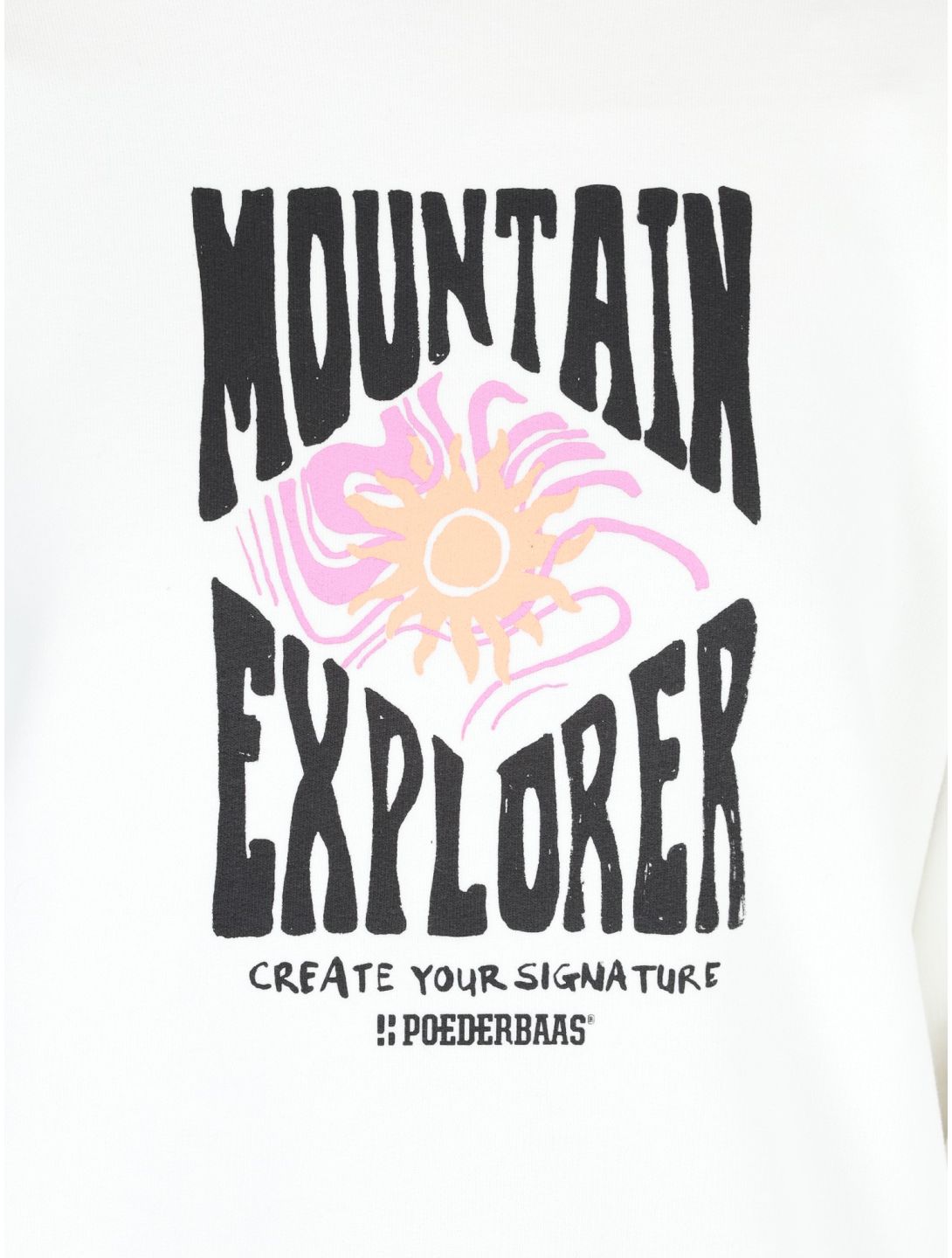 Poederbaas, Arty Sweater sudadera mujeres Off White blanco 