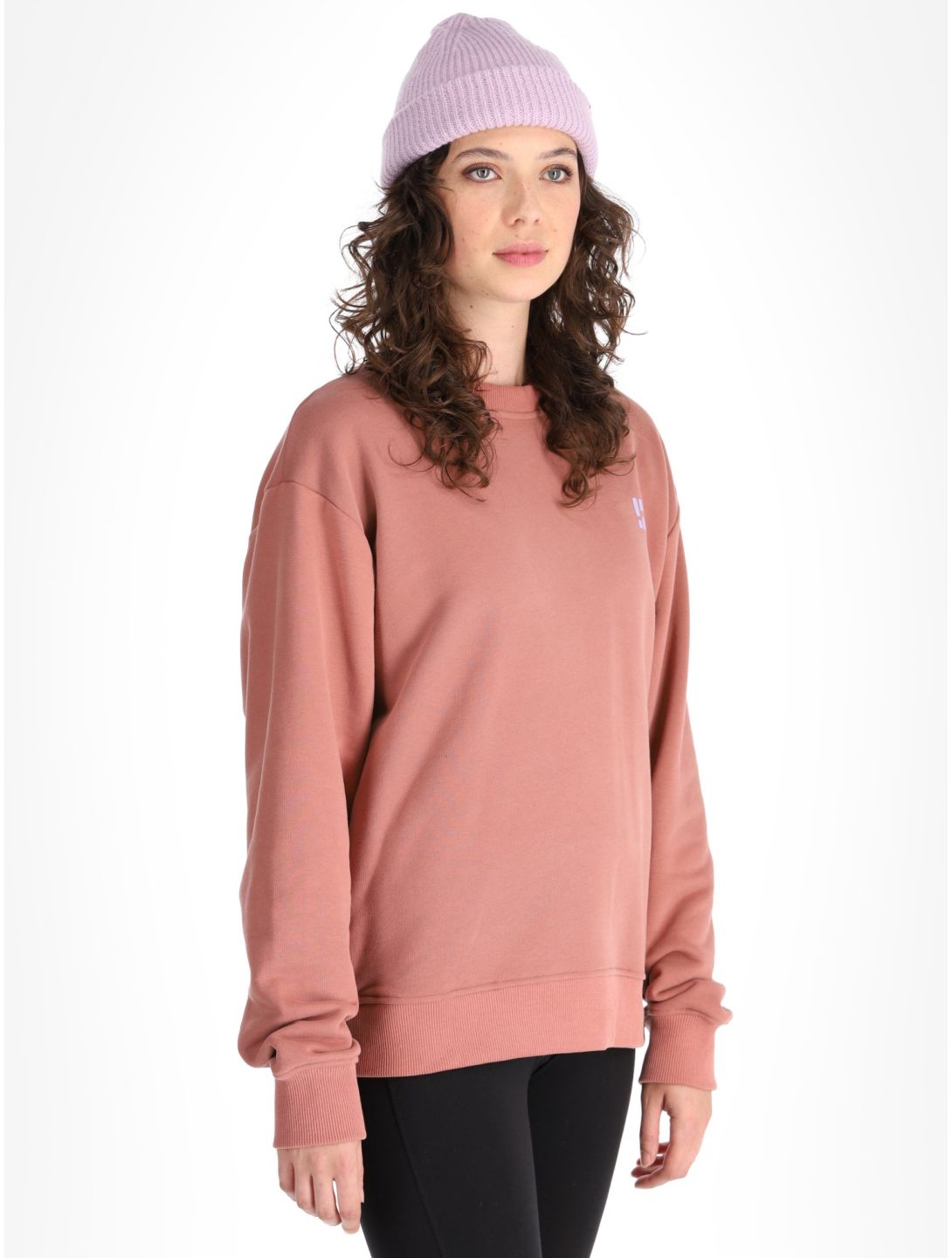 Poederbaas, Arty Sweater sudadera mujeres Terracotta marrón 